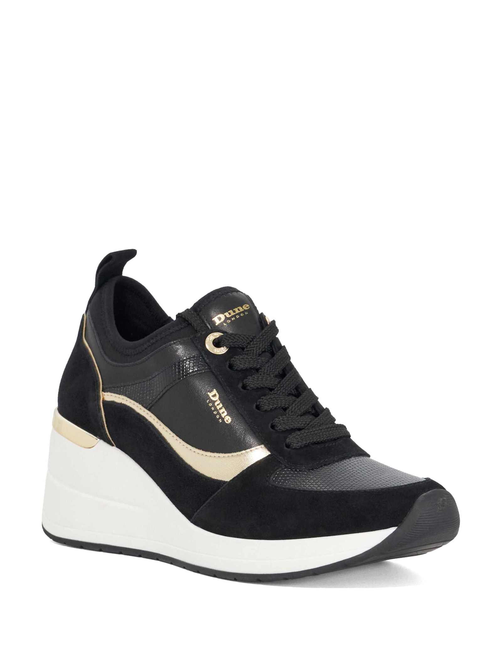Lace Up Wedge Trainers - image 5
