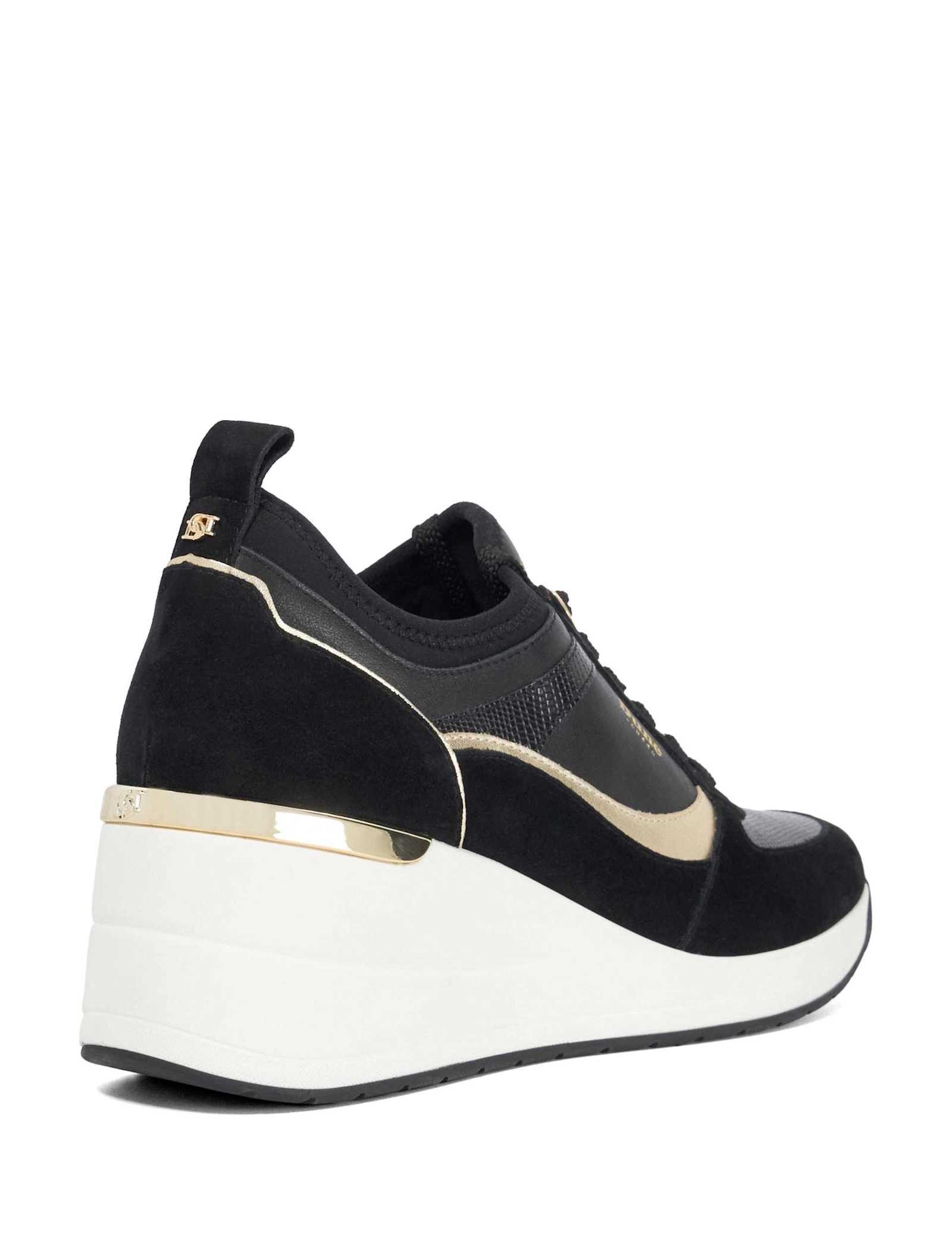 Lace Up Wedge Trainers - image 4