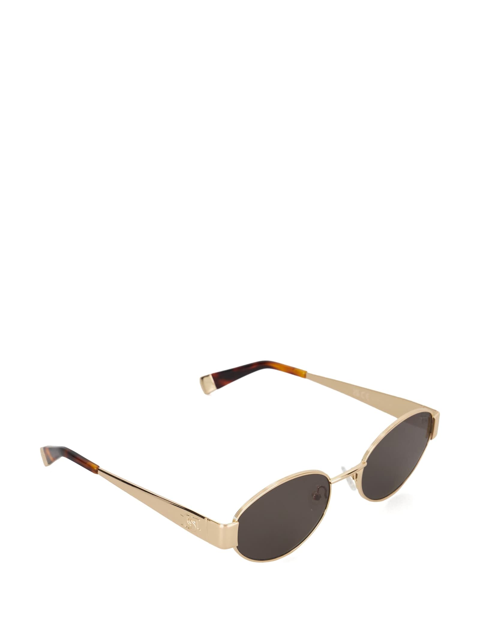 Metal Oval Sunglasses - image 3