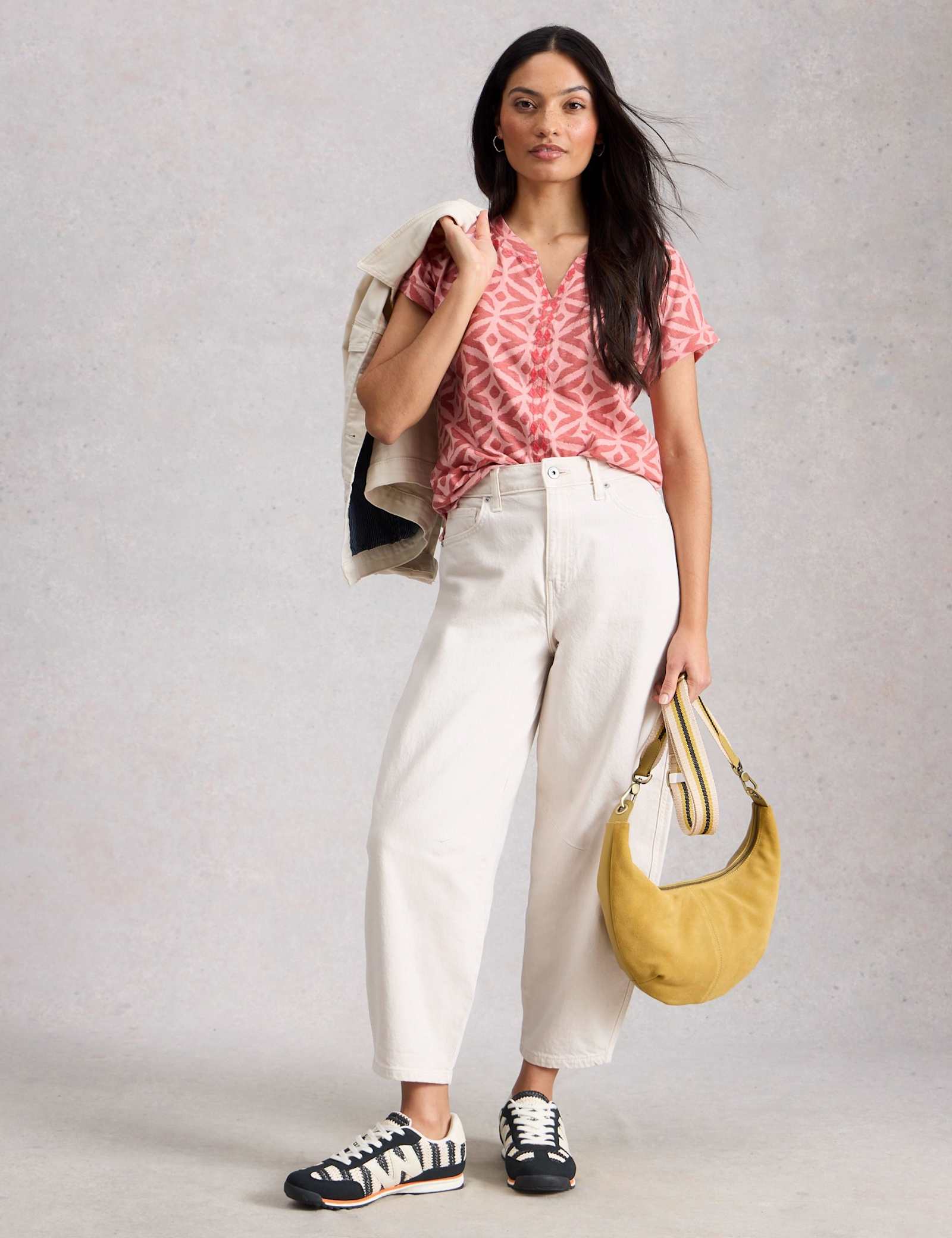 Pure Cotton Embroidered T-Shirt - image 4