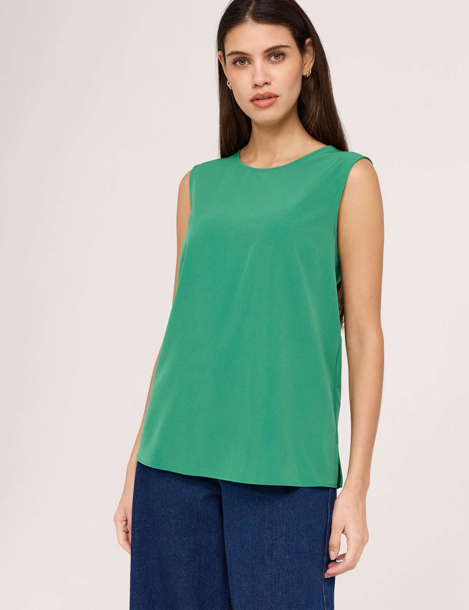 Round Neck Shell Top - image 5