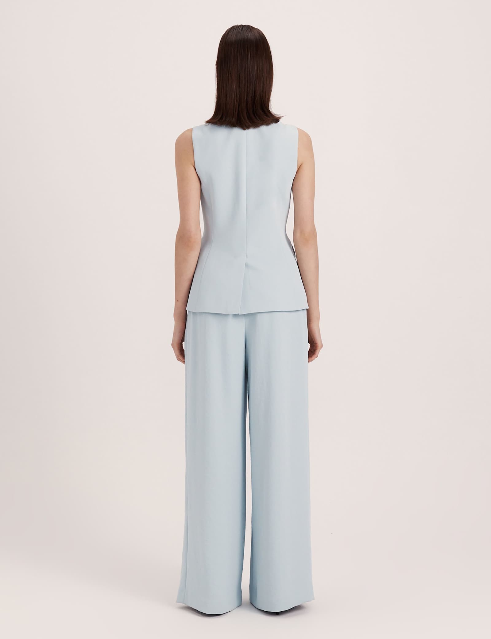Relaxed Longline Vest Waistcoat - image 3
