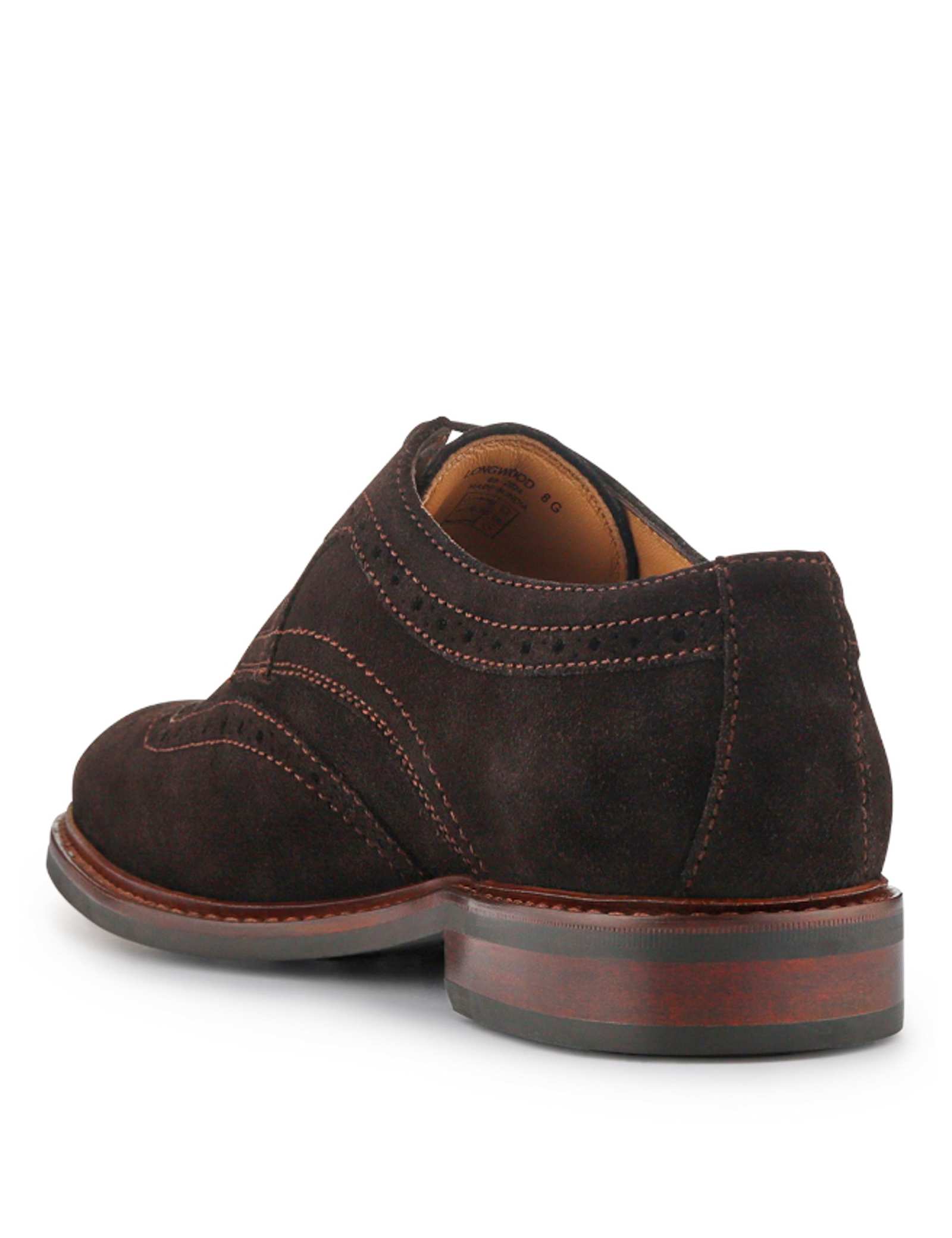 Suede Brogue Derby Shoes - image 2