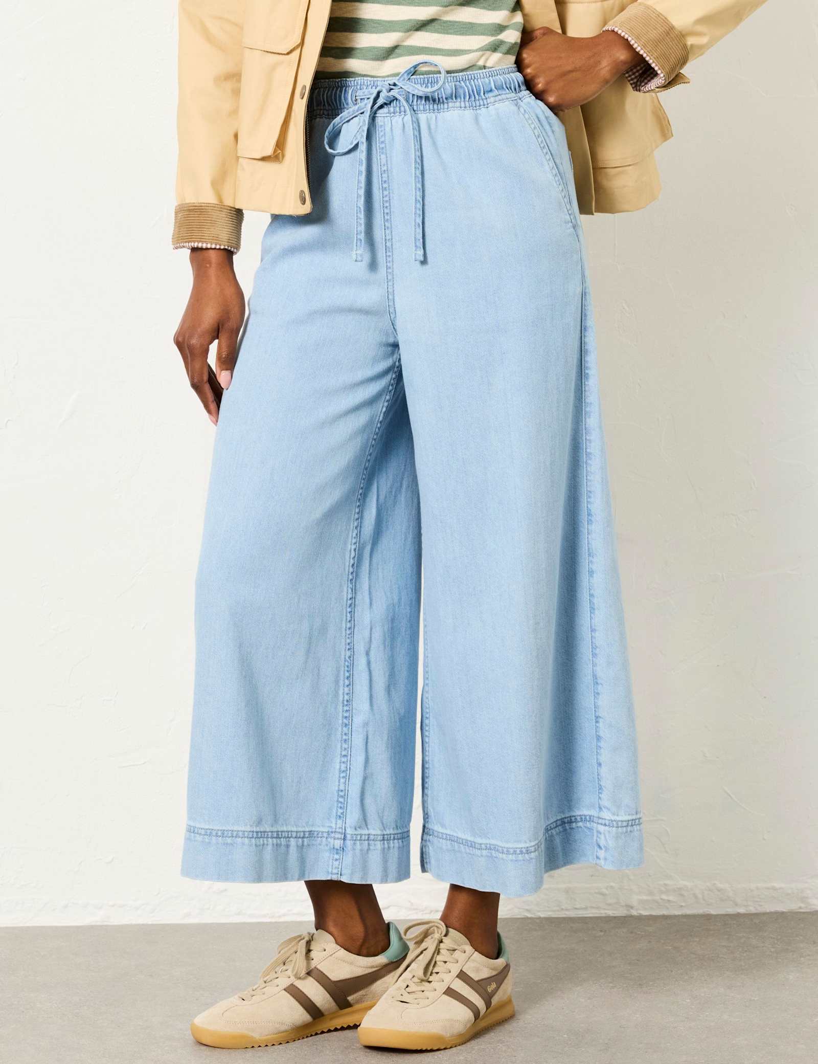 Wide Leg Ankle Grazer Jeans - image 4