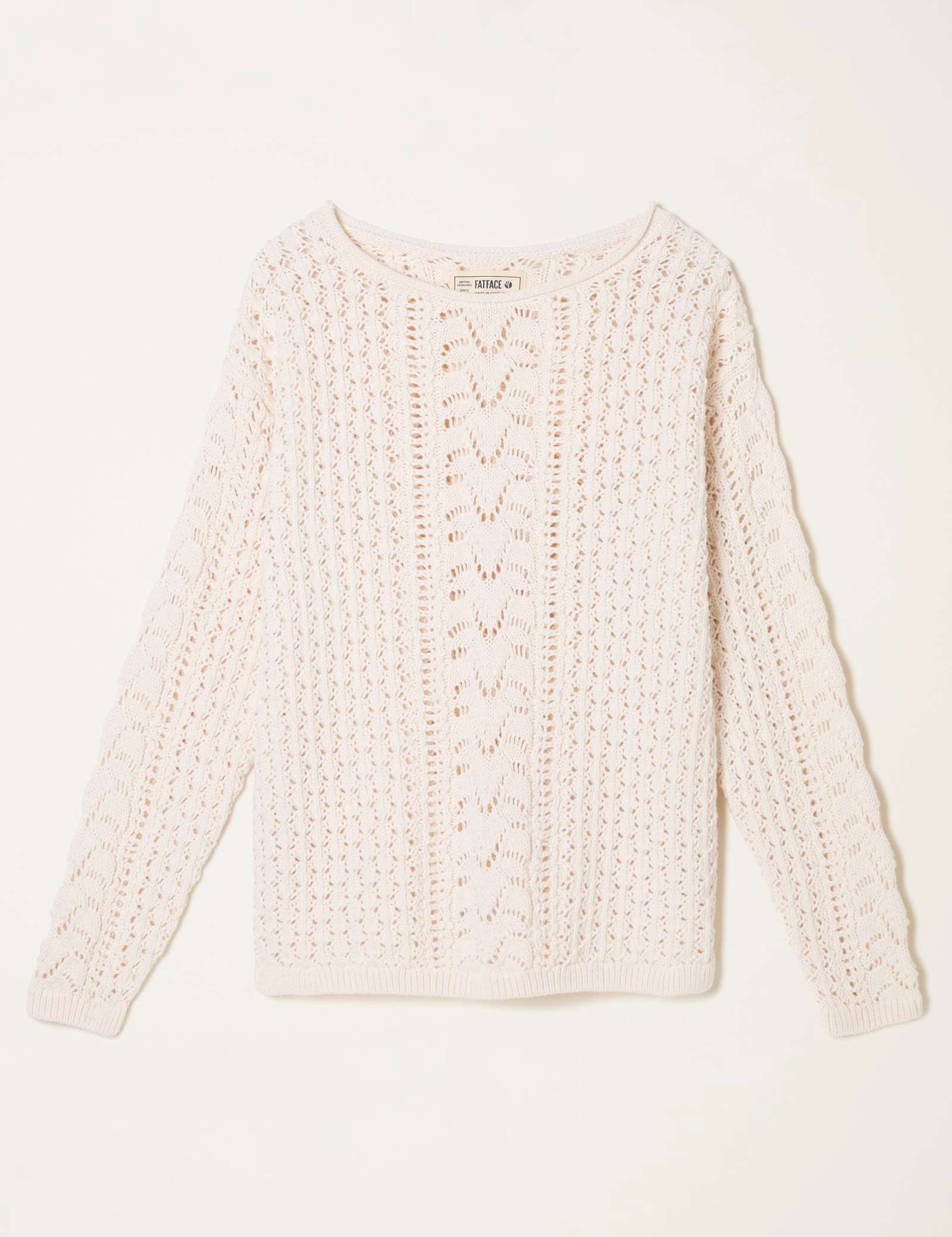 Pure Cotton Textured Jumper - image 1