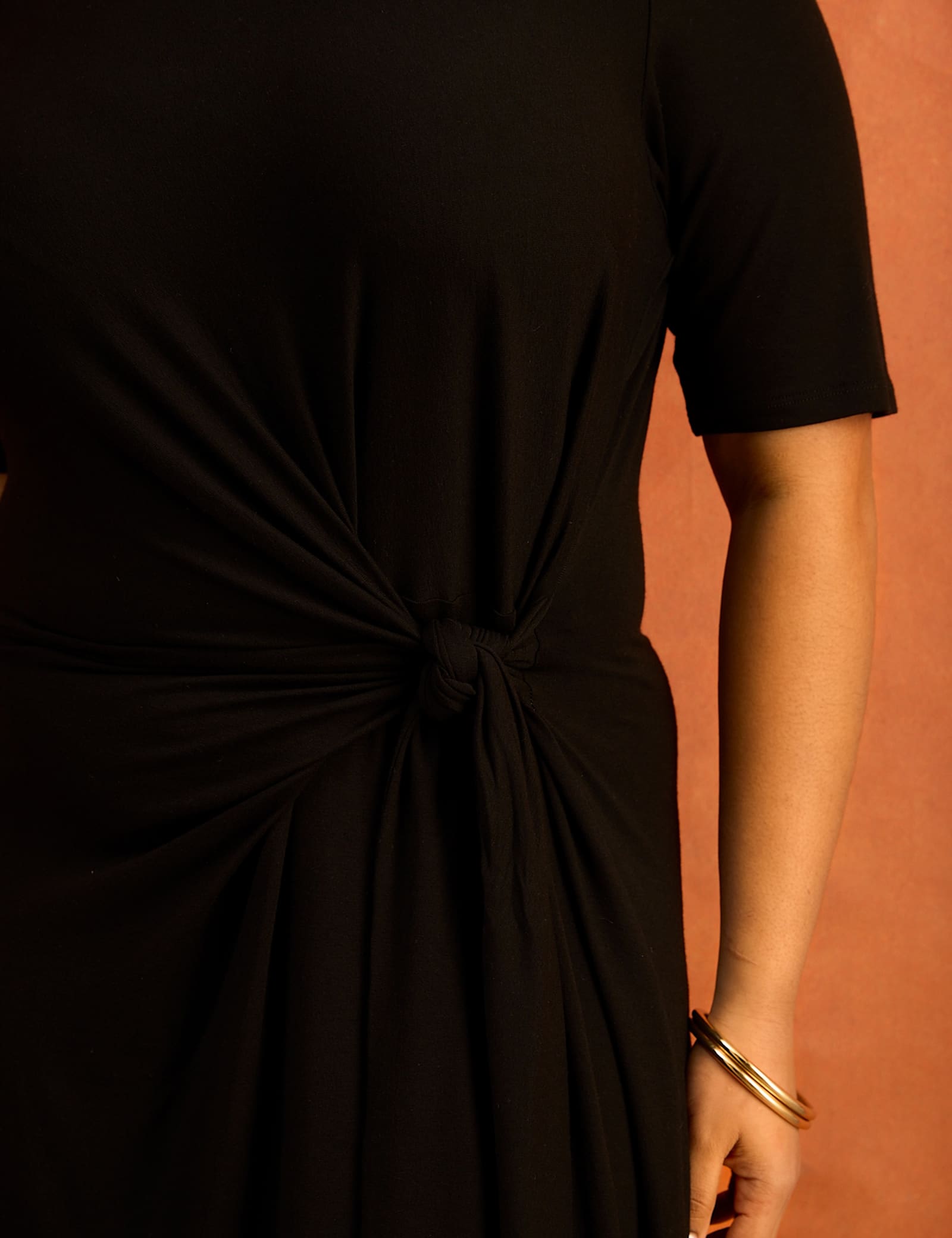 Jersey Tie Side Midaxi Dress - image 4