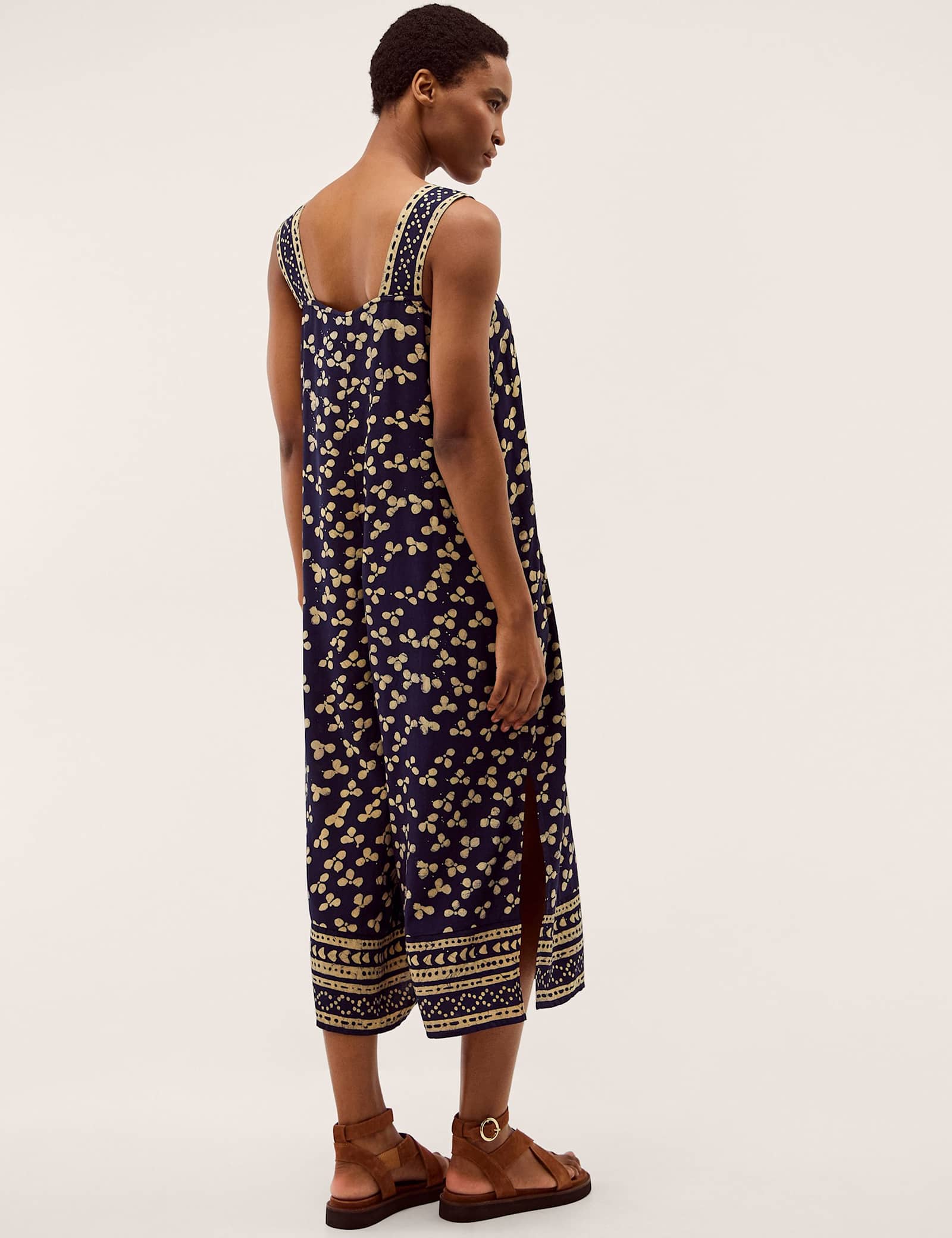 Printed Culotte Jumpsuit - image 5