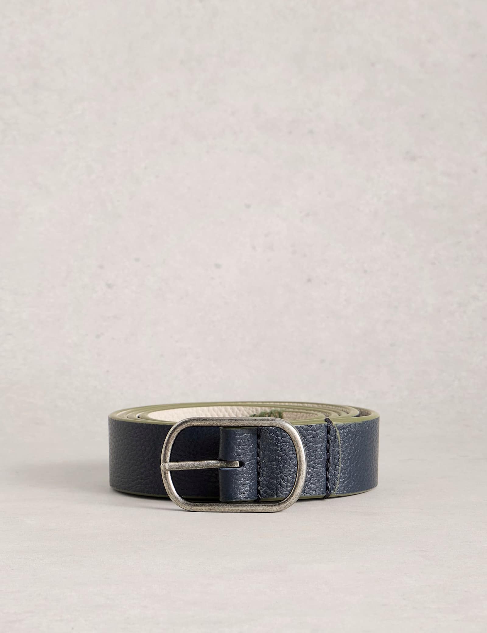 Leather Reversible Jeans Belt - image 4