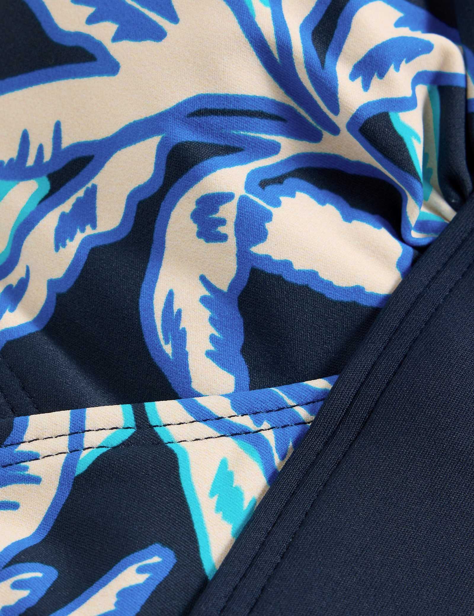 Printed Padded Halterneck Bikini Top - image 5
