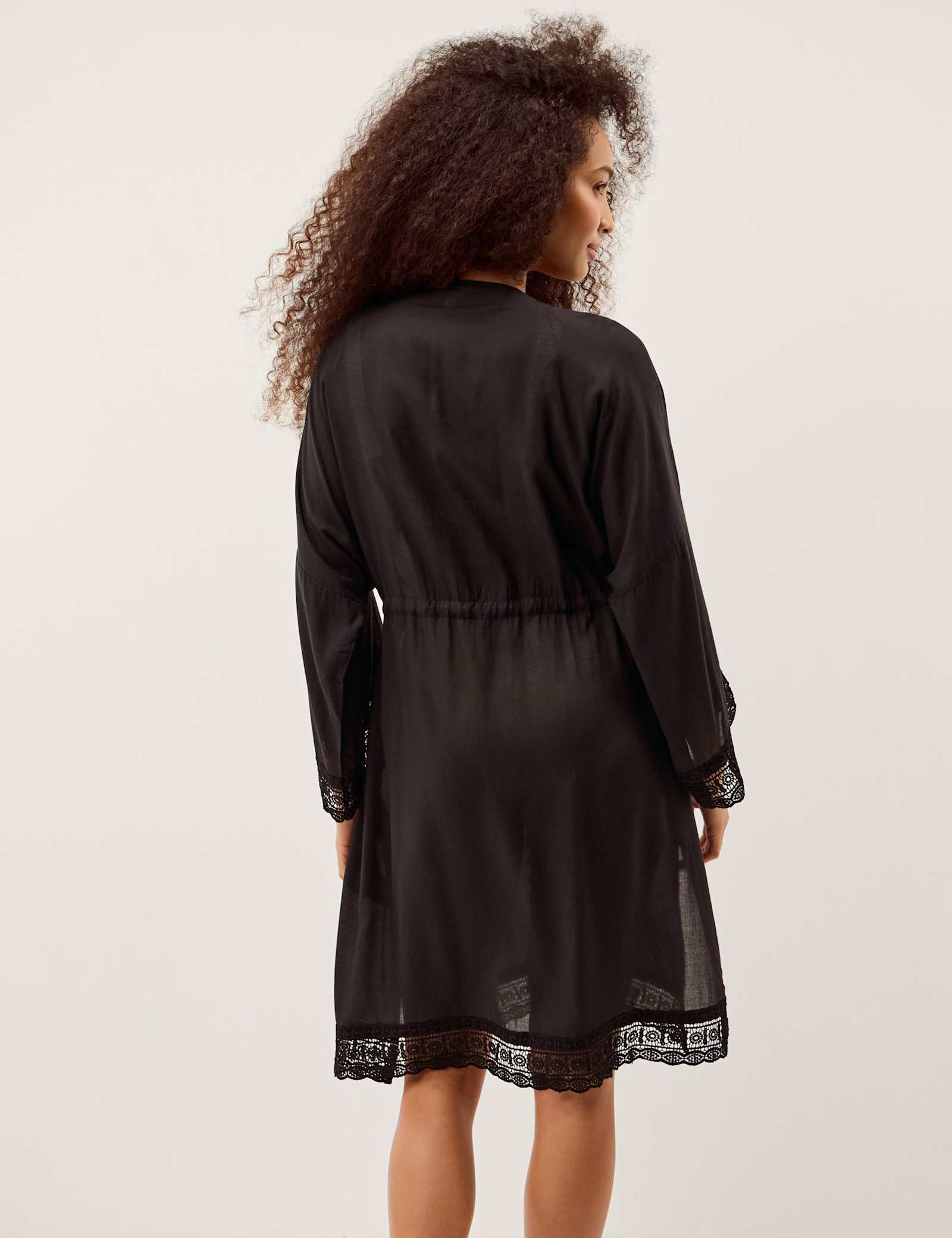 Sheer Mini Cover Up Kaftan - image 3