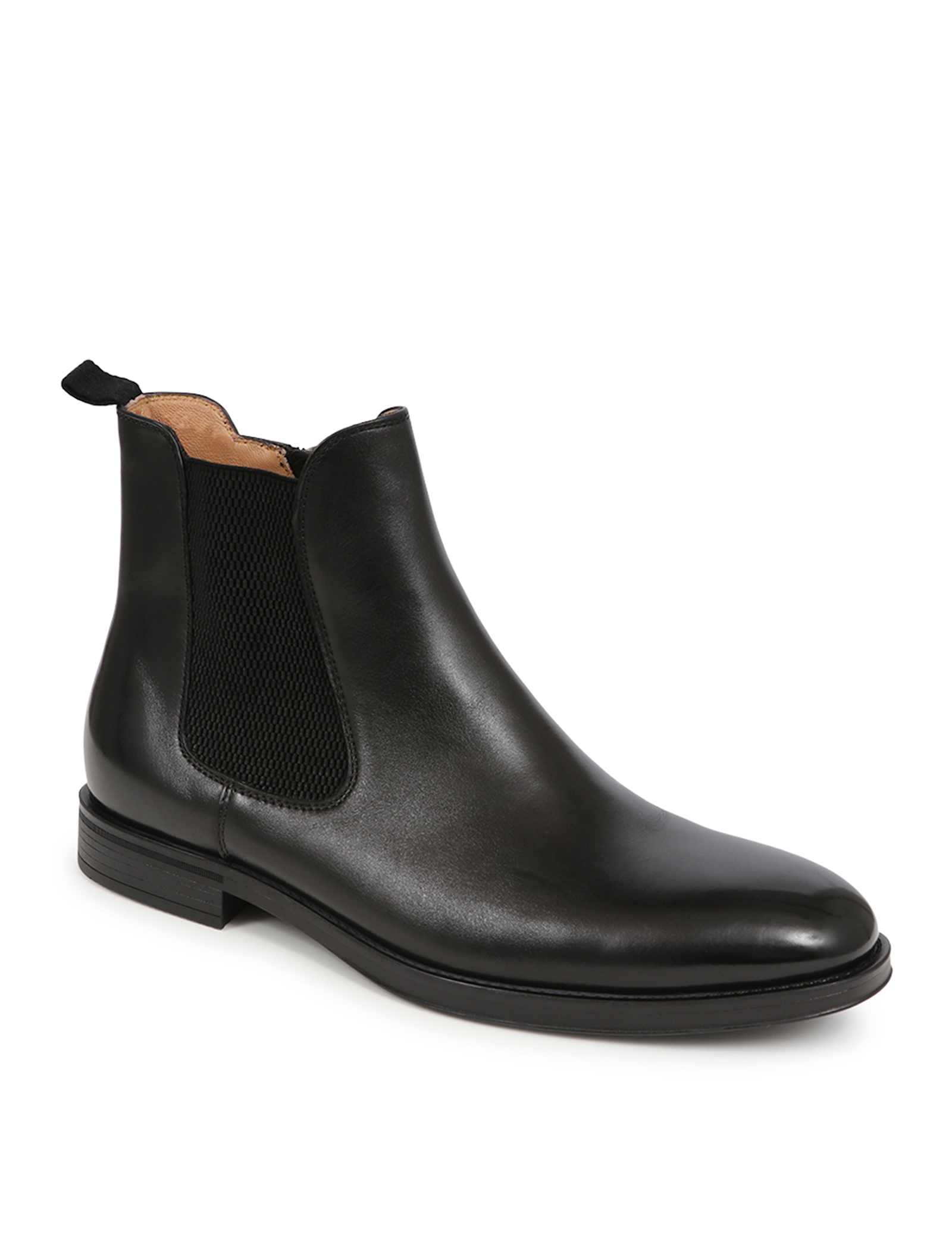 Leather Side Zip Chelsea Boots - image 5