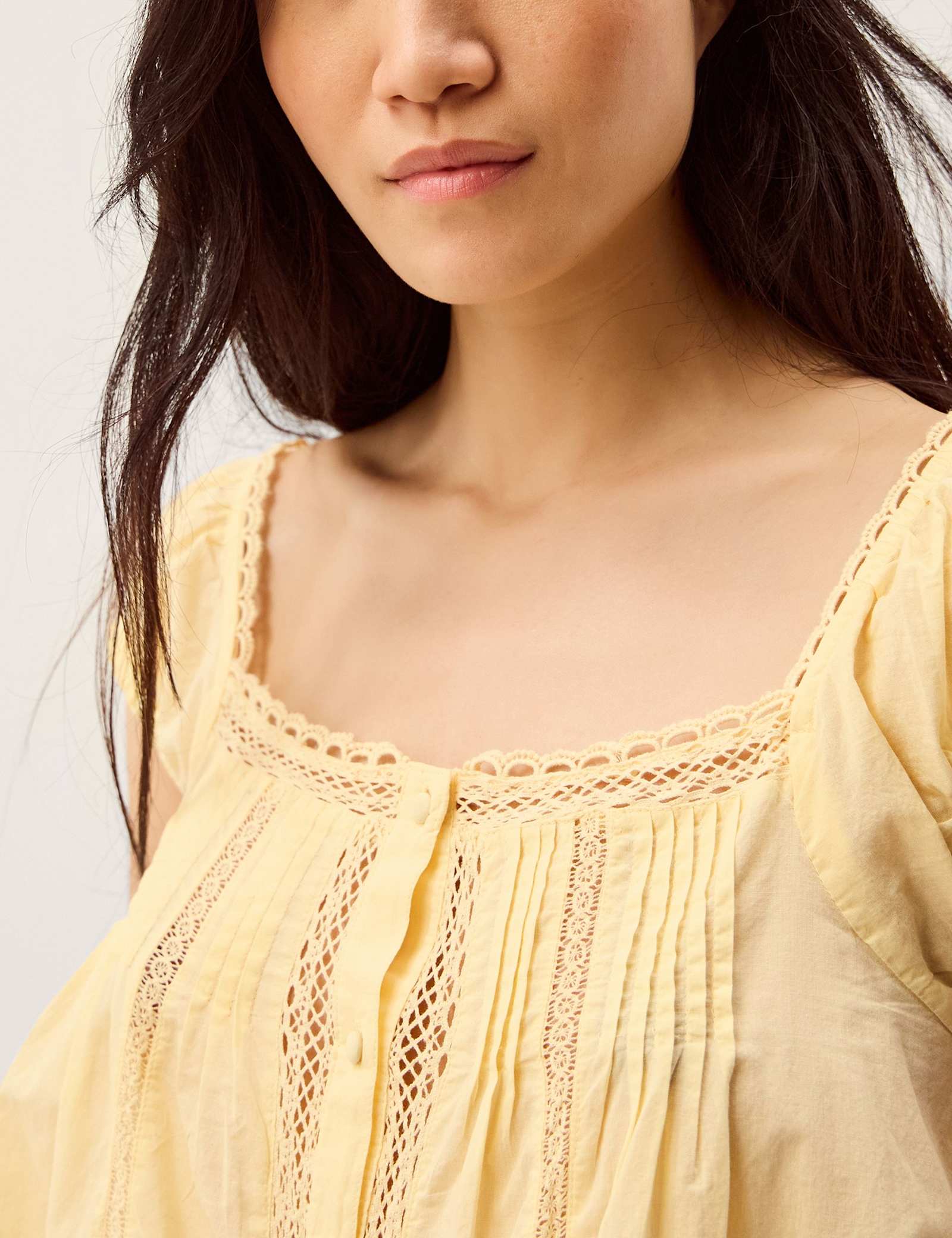 Pure Cotton Square Neck Blouse - image 4