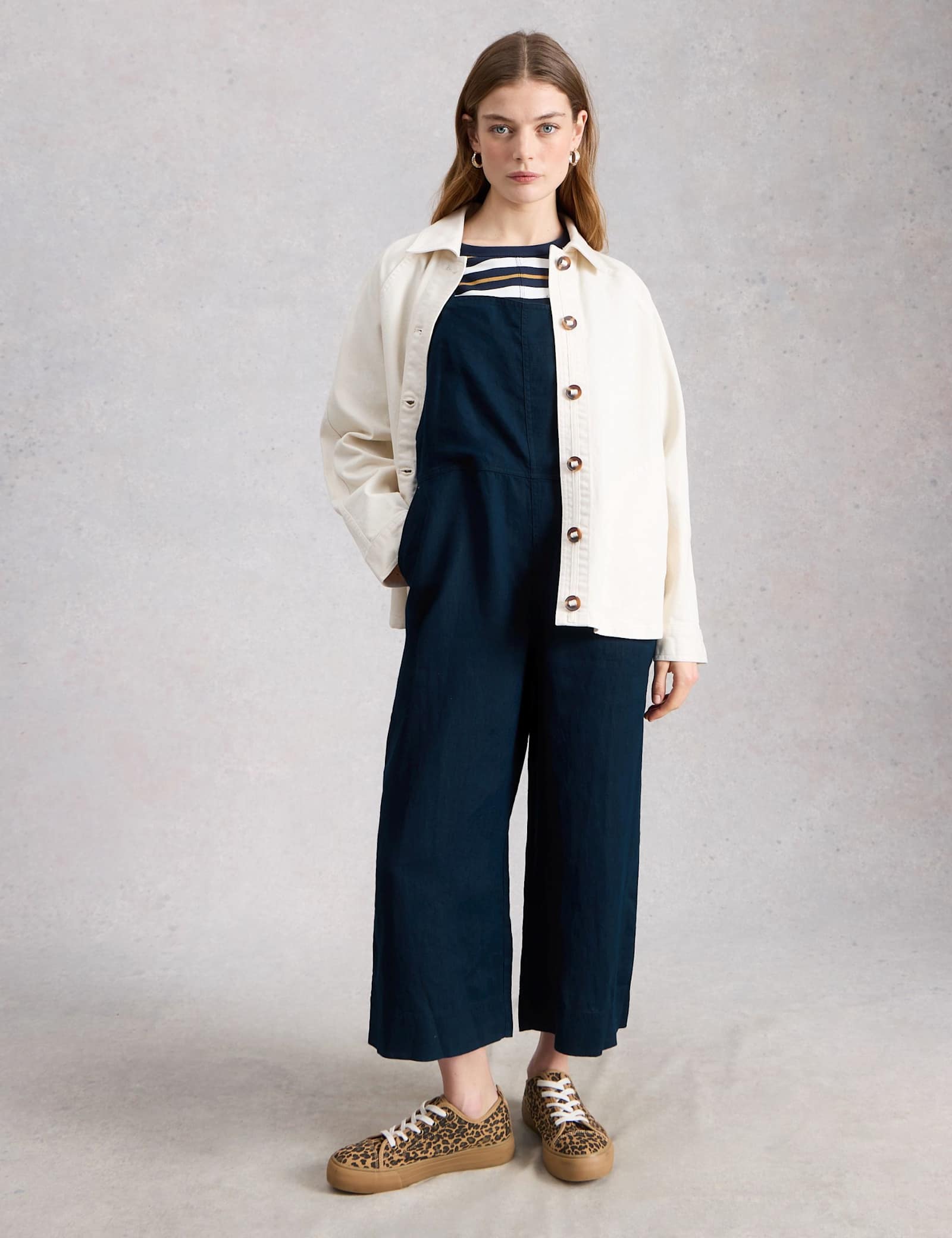 Pure Linen Jumpsuit - image 3