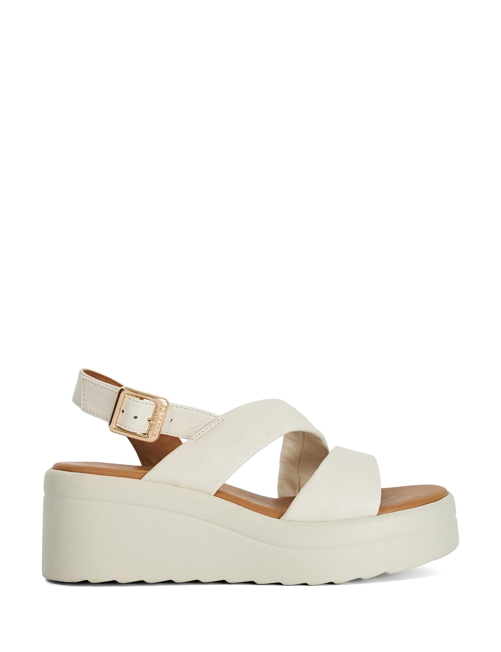 Leather Wedge Sandals - image 1
