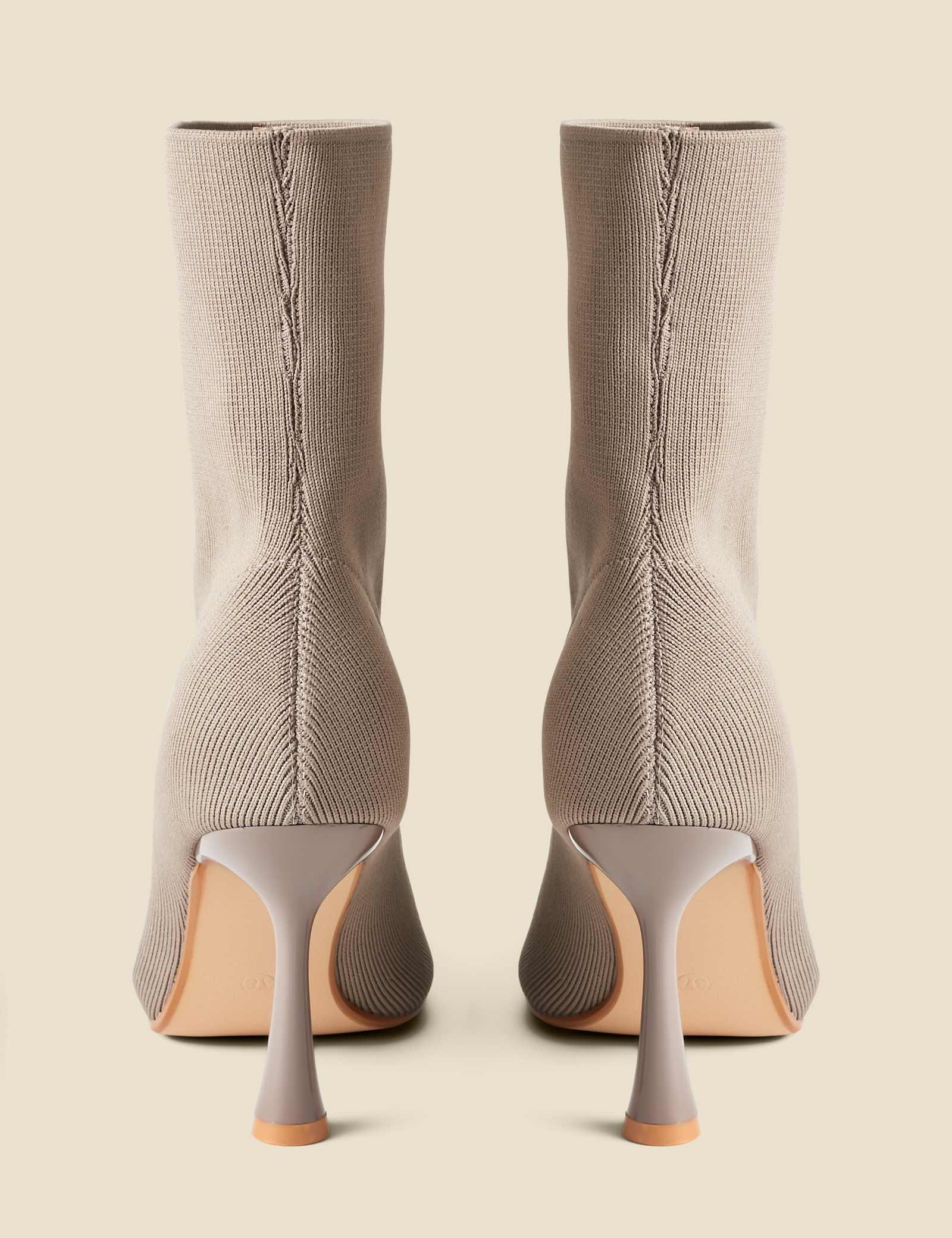Stiletto Heel Pointed Sock Boots - image 4