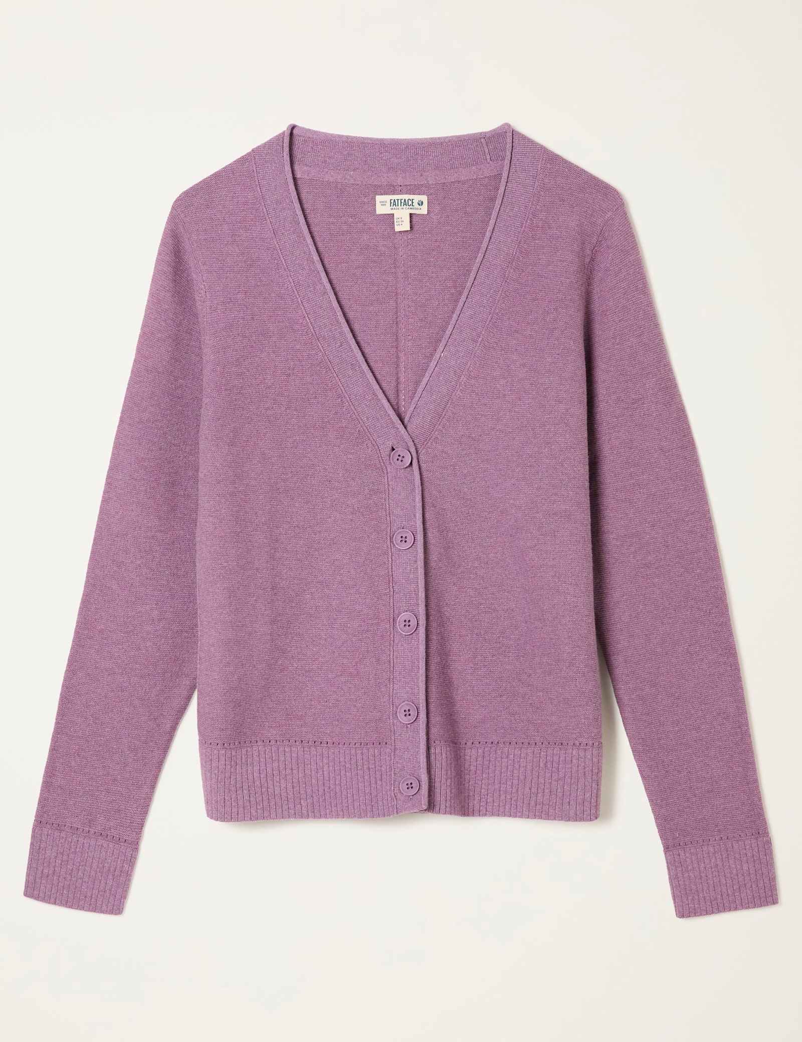 Pure Cotton V-Neck Cardigan - image 1