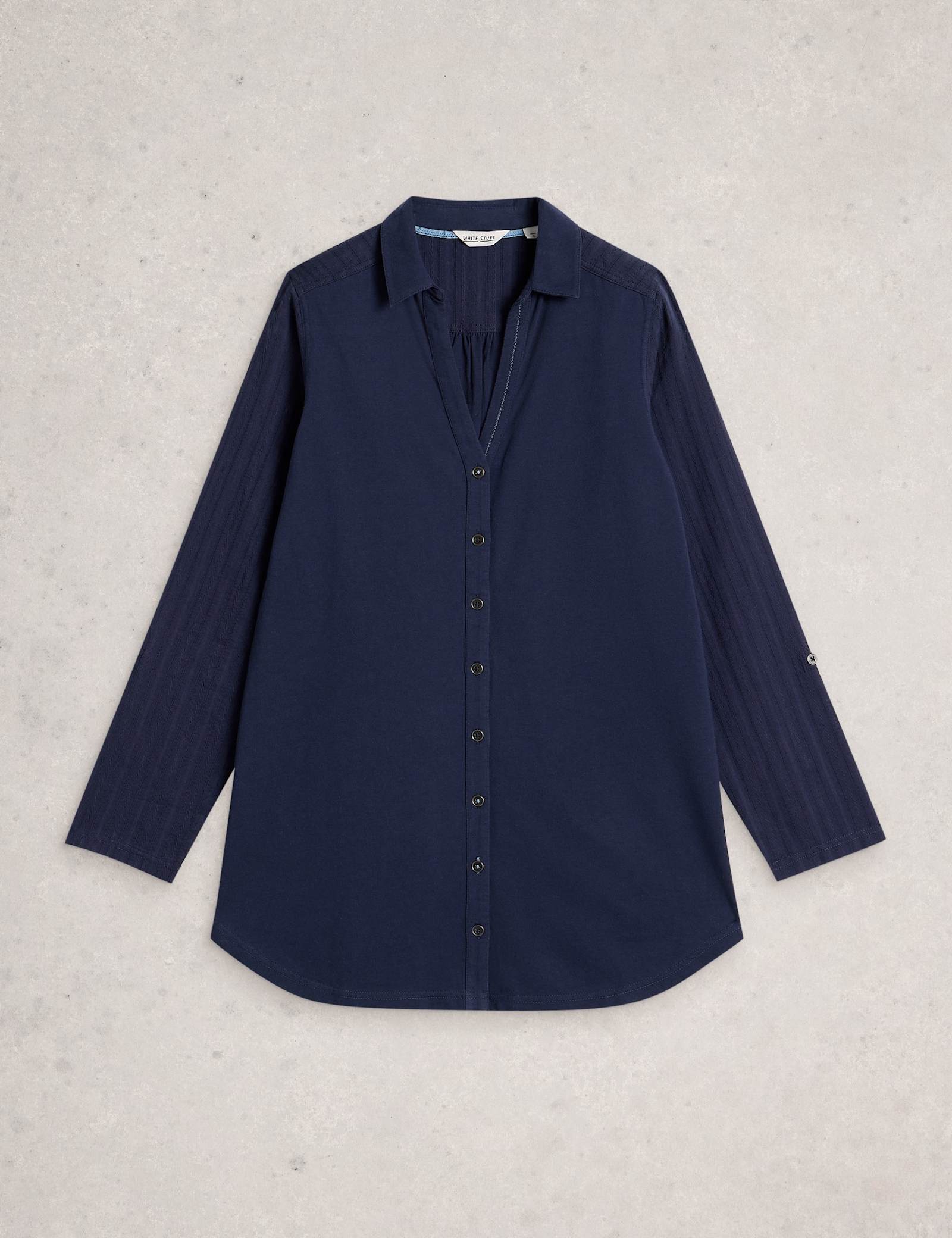 Pure Cotton Collared Shirt - image 1