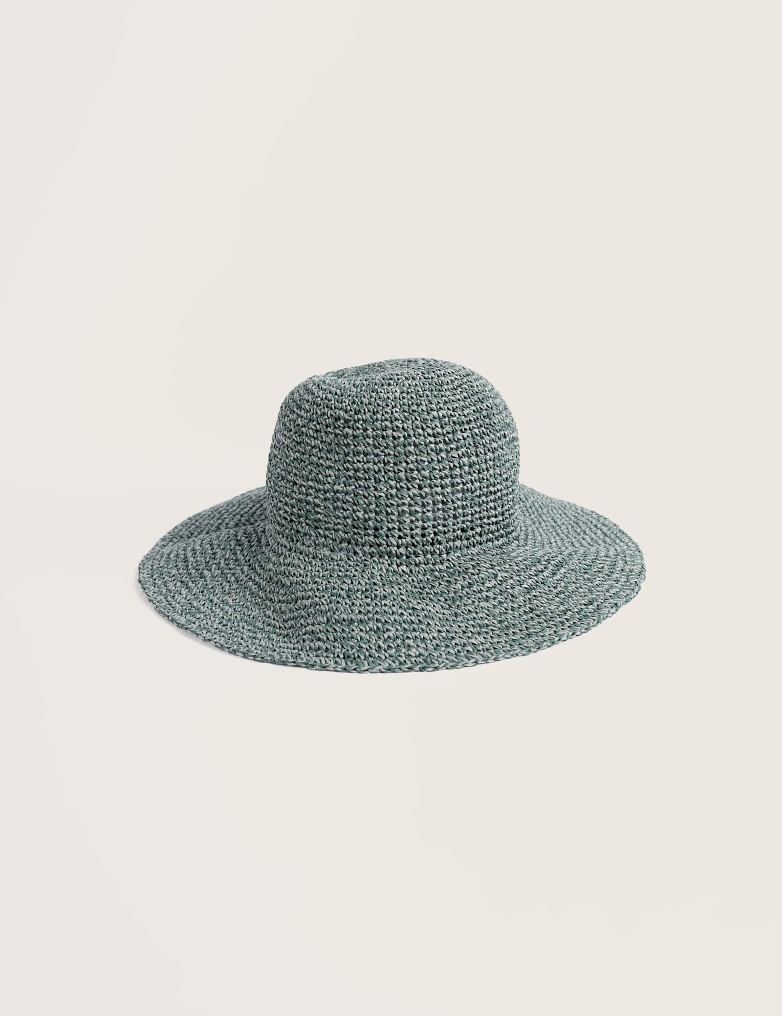 Straw Wide Brim Hat - image 1