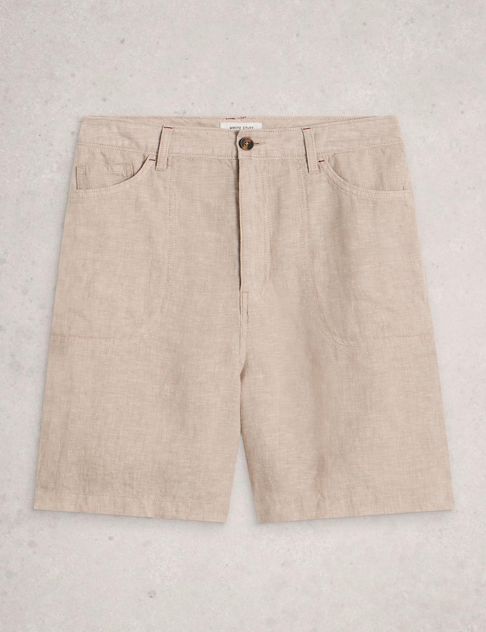 Pure Linen Shorts - image 2