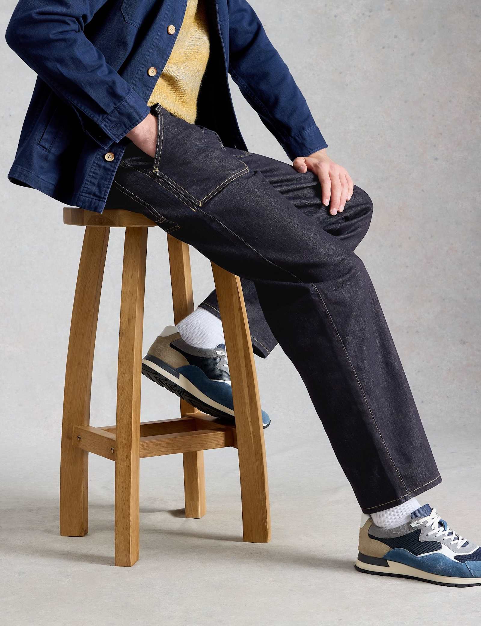 Straight Fit 5 Pocket Jeans - image 4