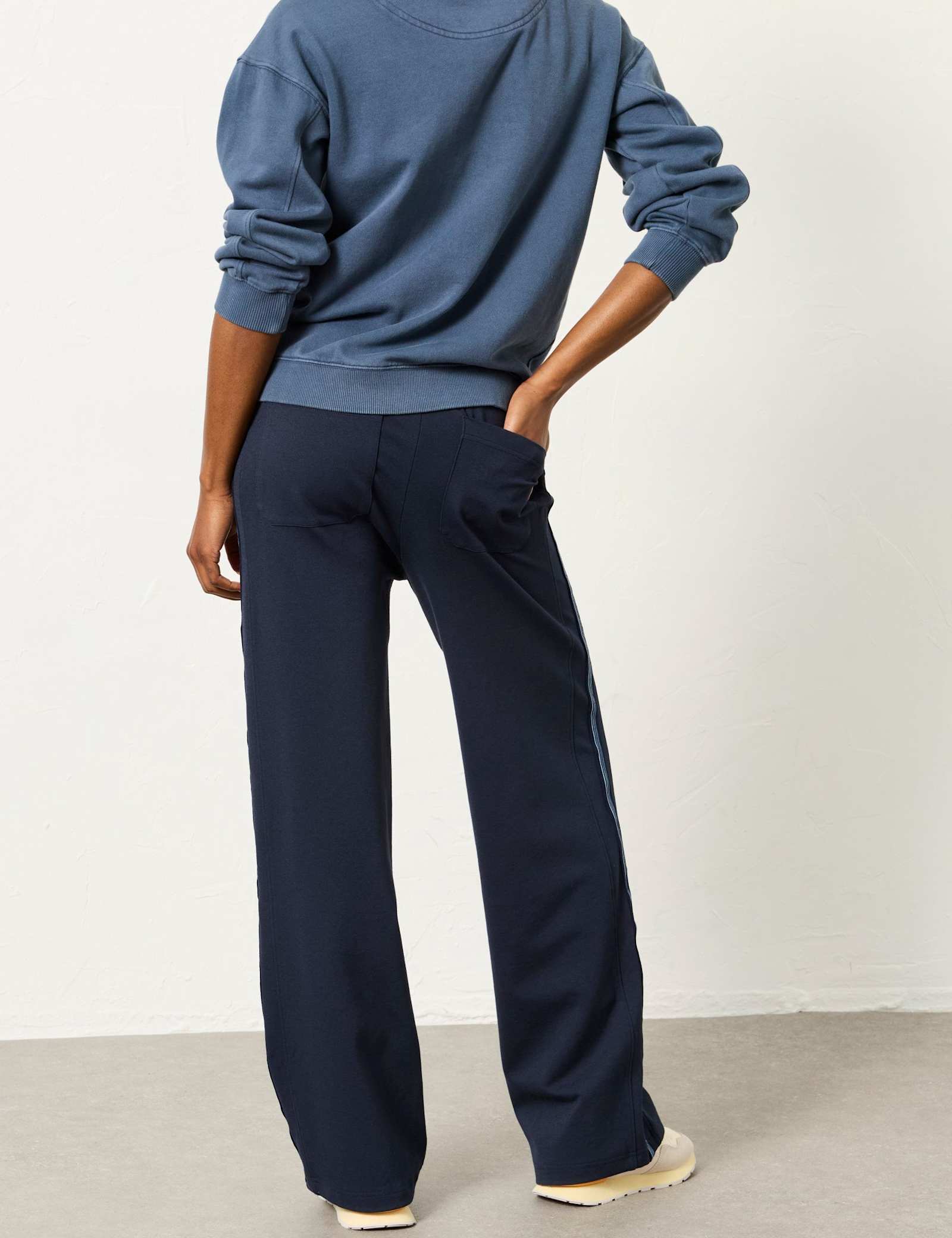 Side Stripe Wide Leg Trousers - image 5