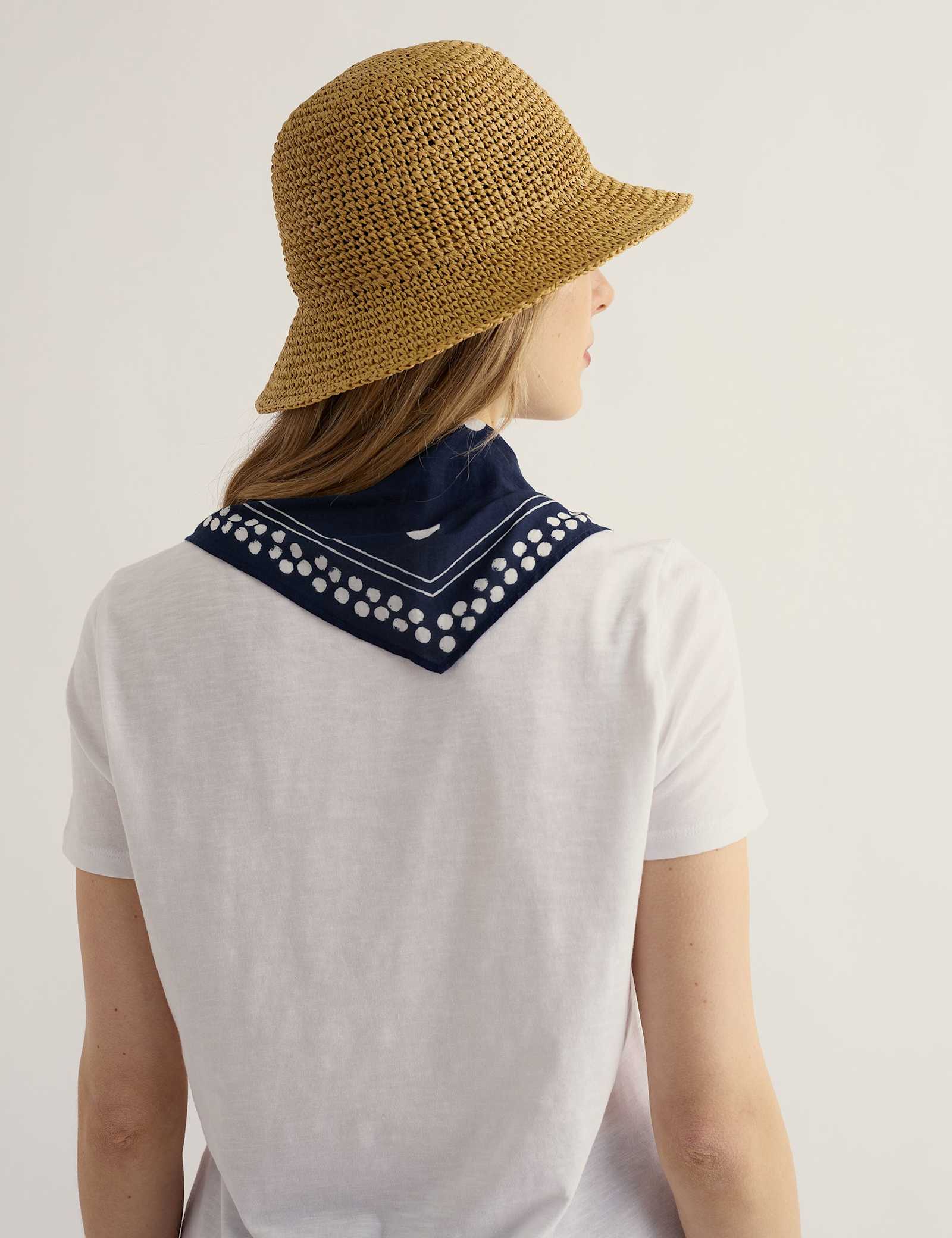 Cotton Blend Printed Scarf - image 4