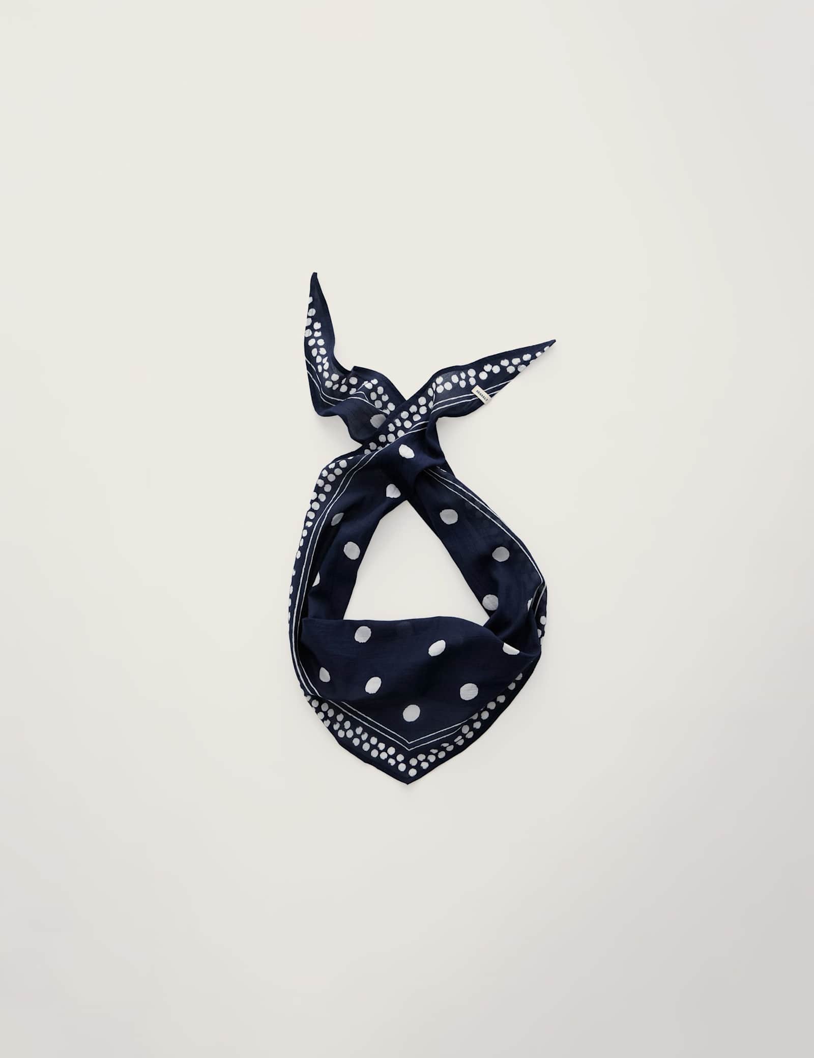 Cotton Blend Printed Scarf - image 2