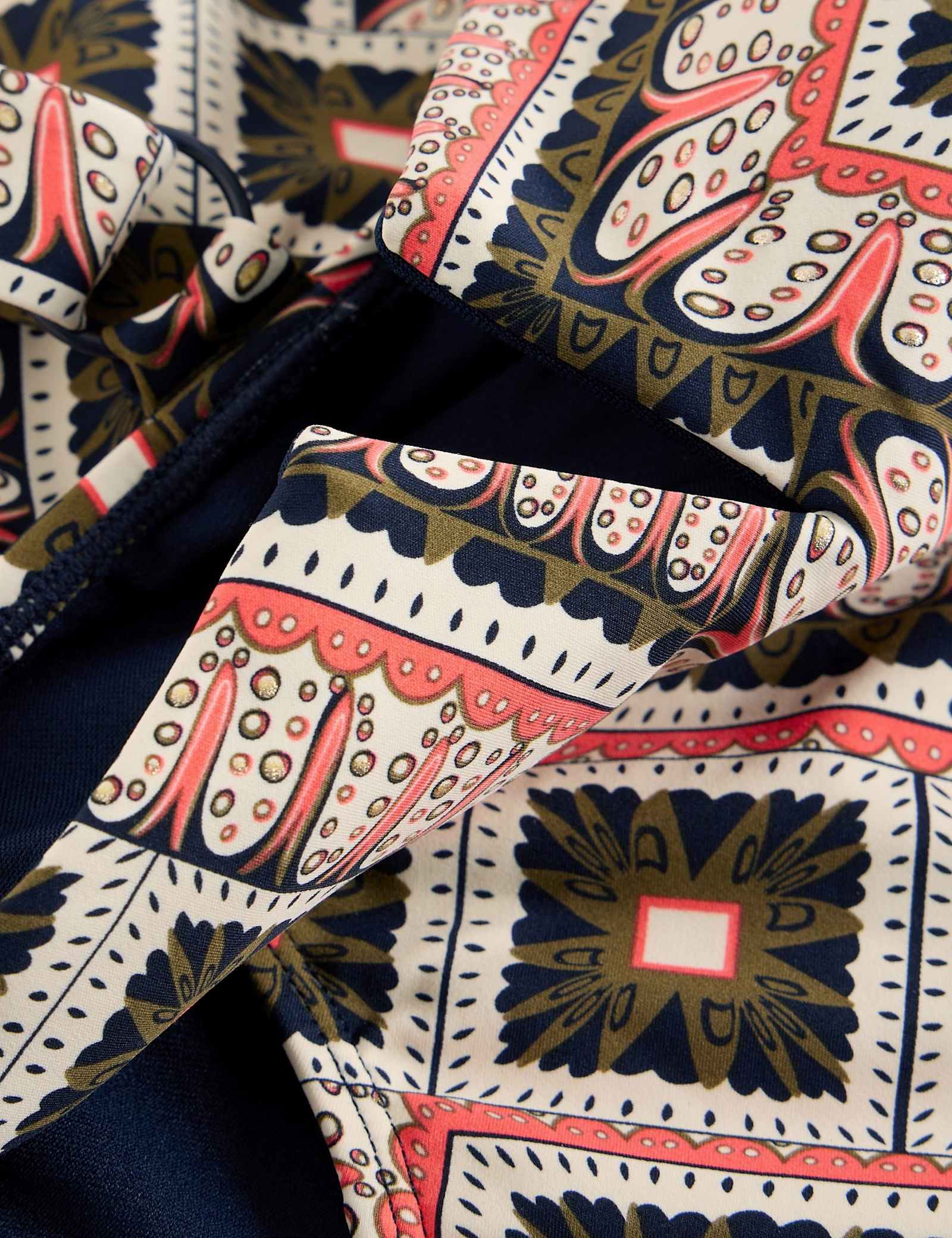 Printed Square Neck Swimsuit - image 3