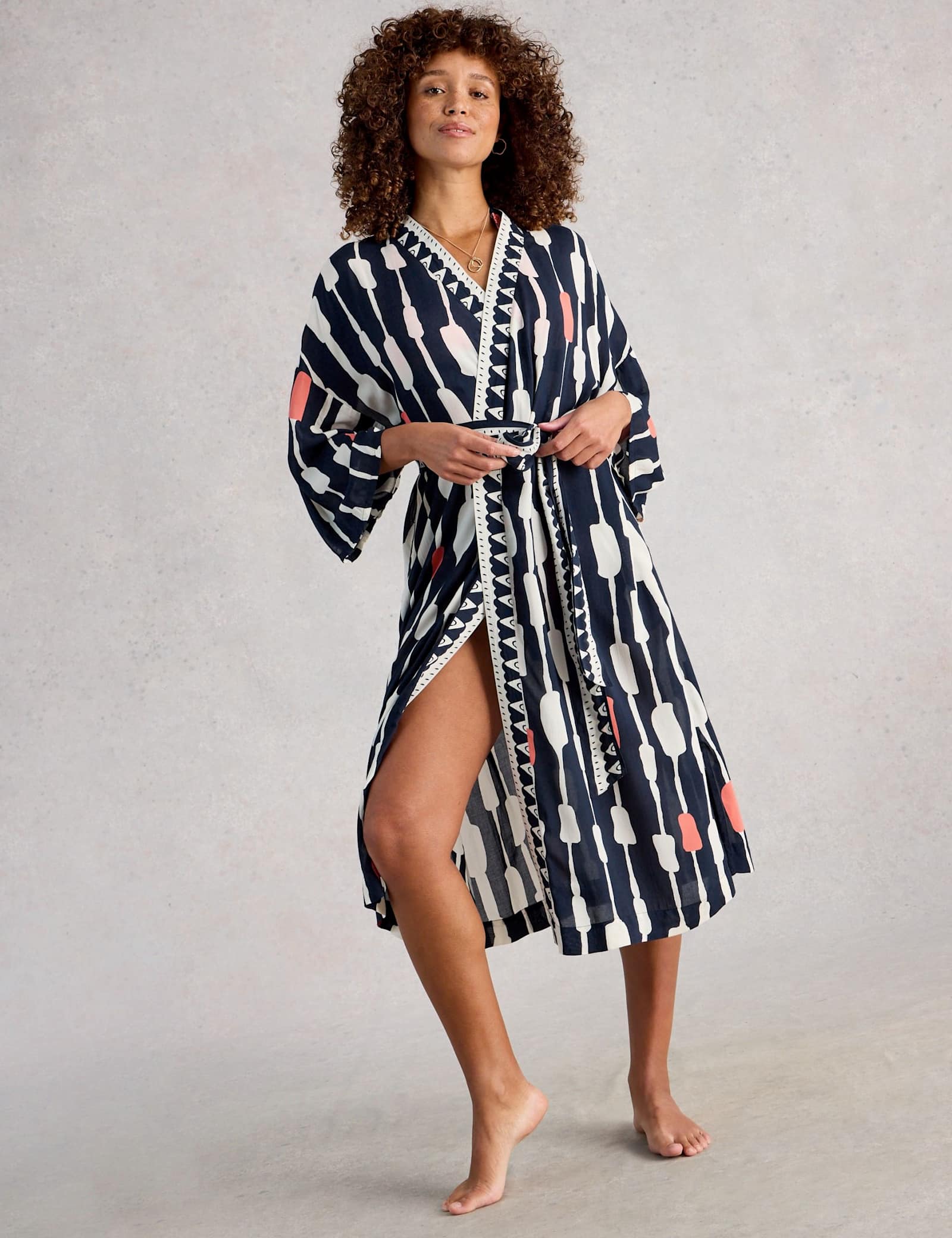 Pure Modal Printed Kimono - image 4