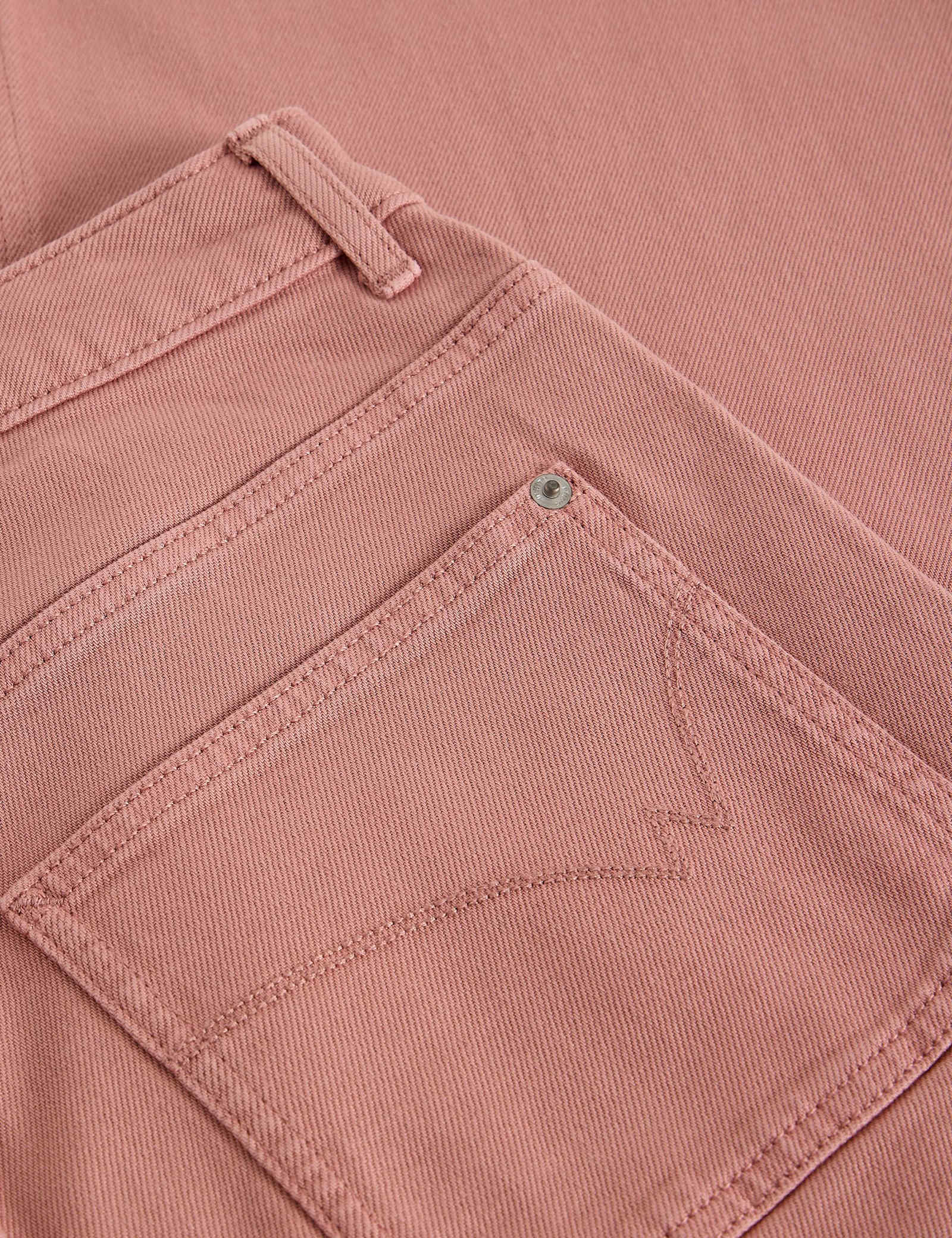 Mid Rise Wide Leg Cropped Jeans - image 4
