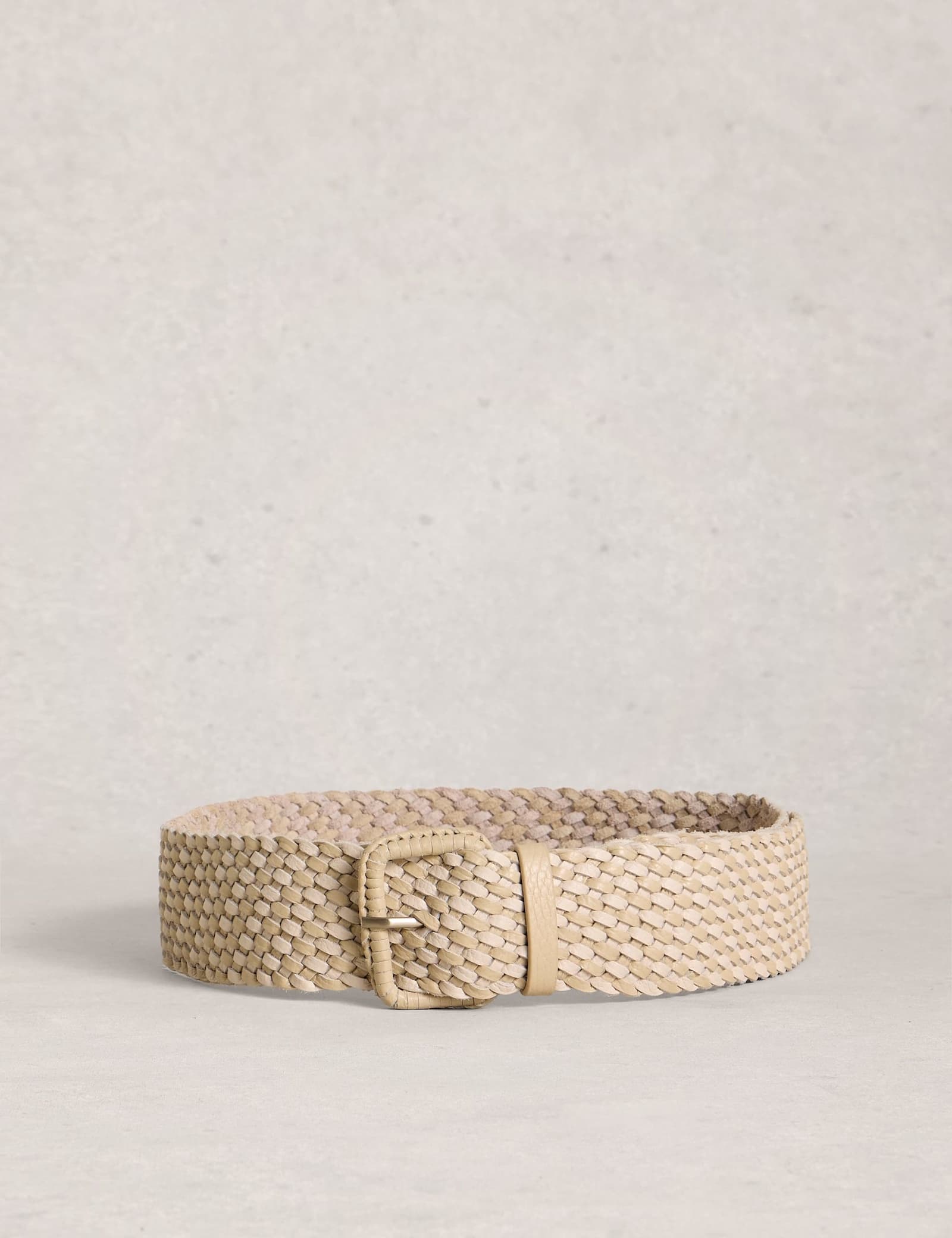Leather Wide Buckle Belt - image 2