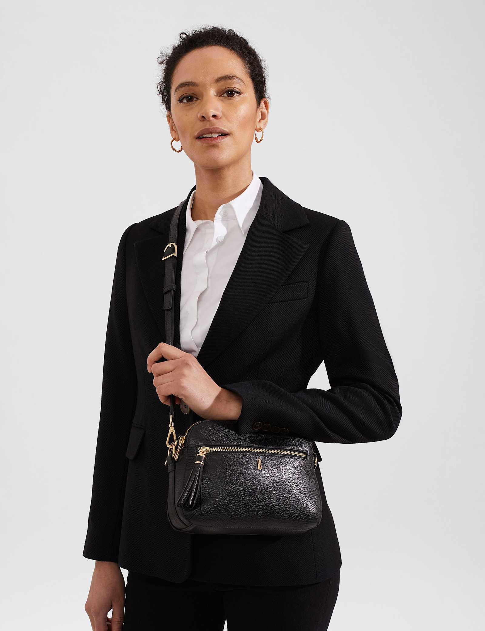 Leather Cross Body Bag - image 4