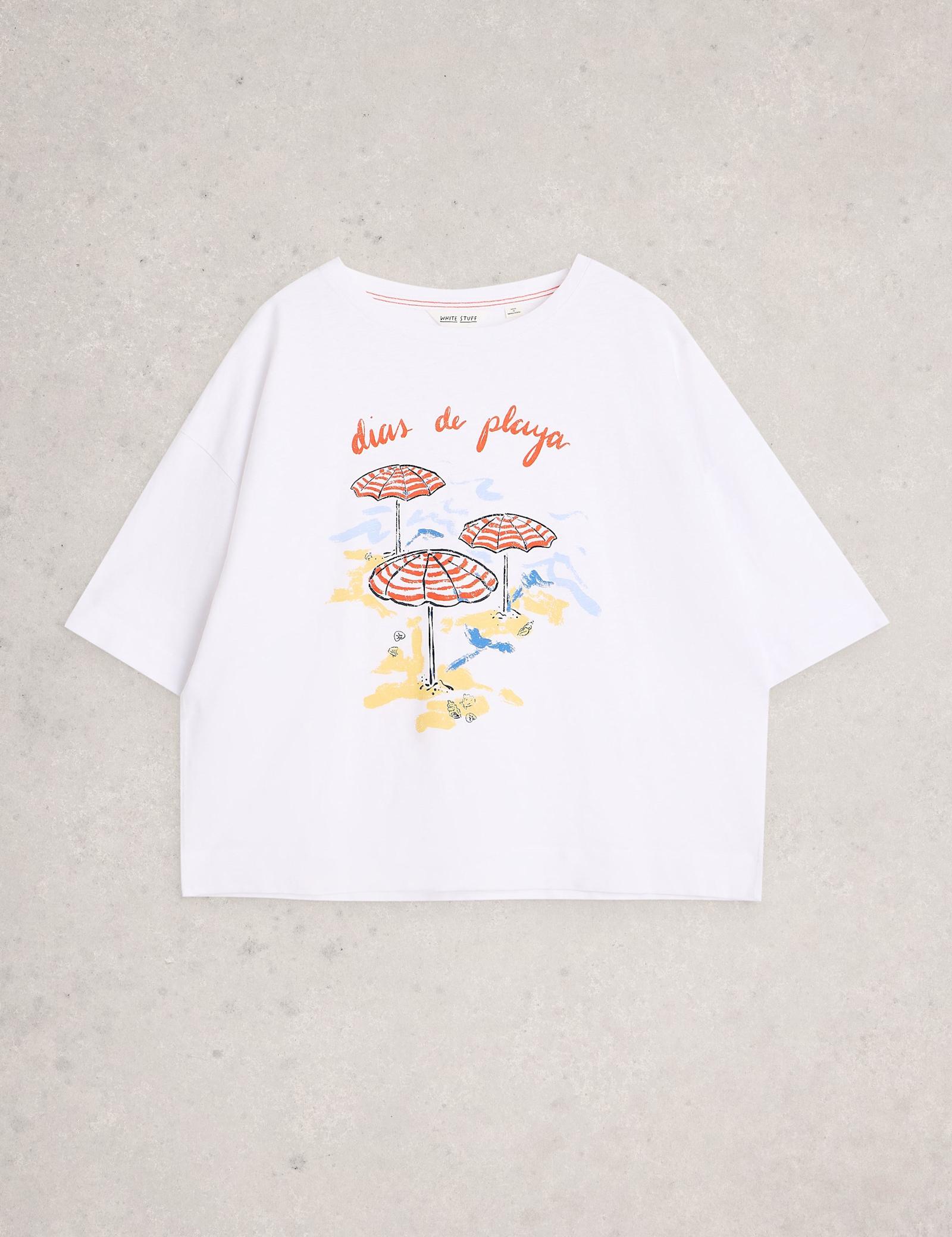Pure Cotton Beach T-Shirt - image 1