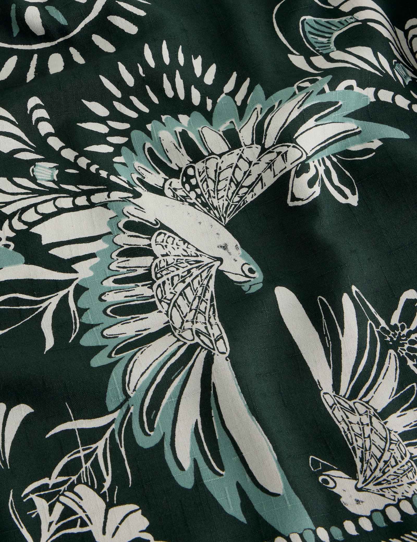 Printed Midi A-Line Skirt - image 4