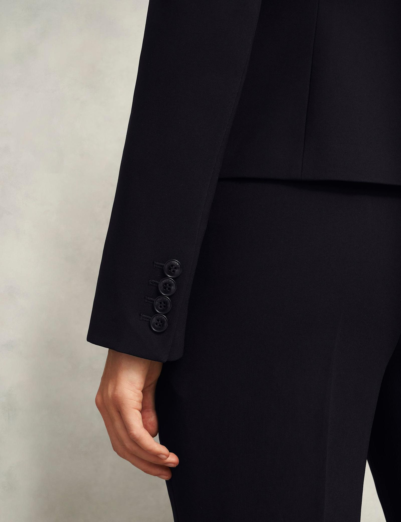 Cropped Tailored Jacket - image 3