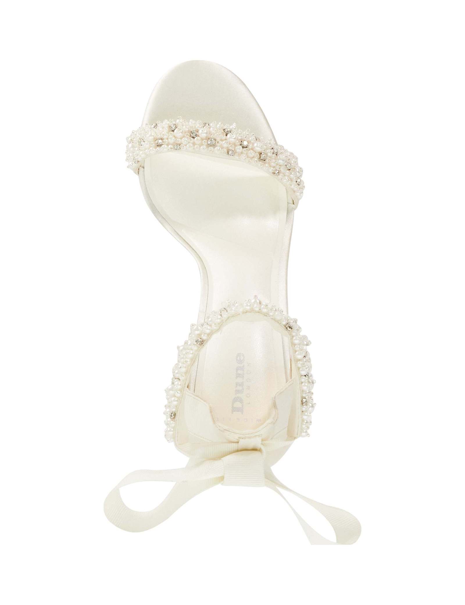 Wide Fit Bridal Ankle Tie Sandals - image 3