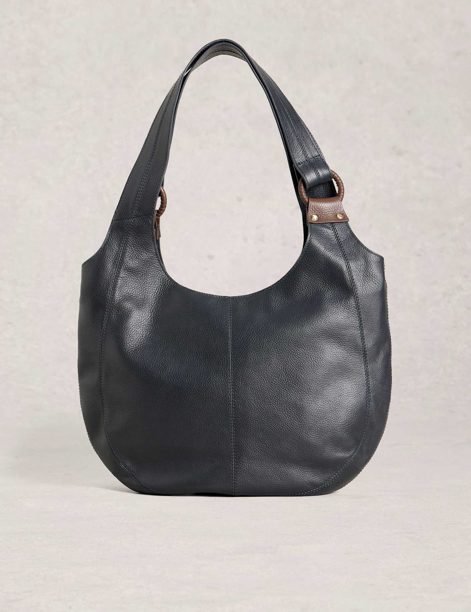 Leather Shoulder Bag - image 1