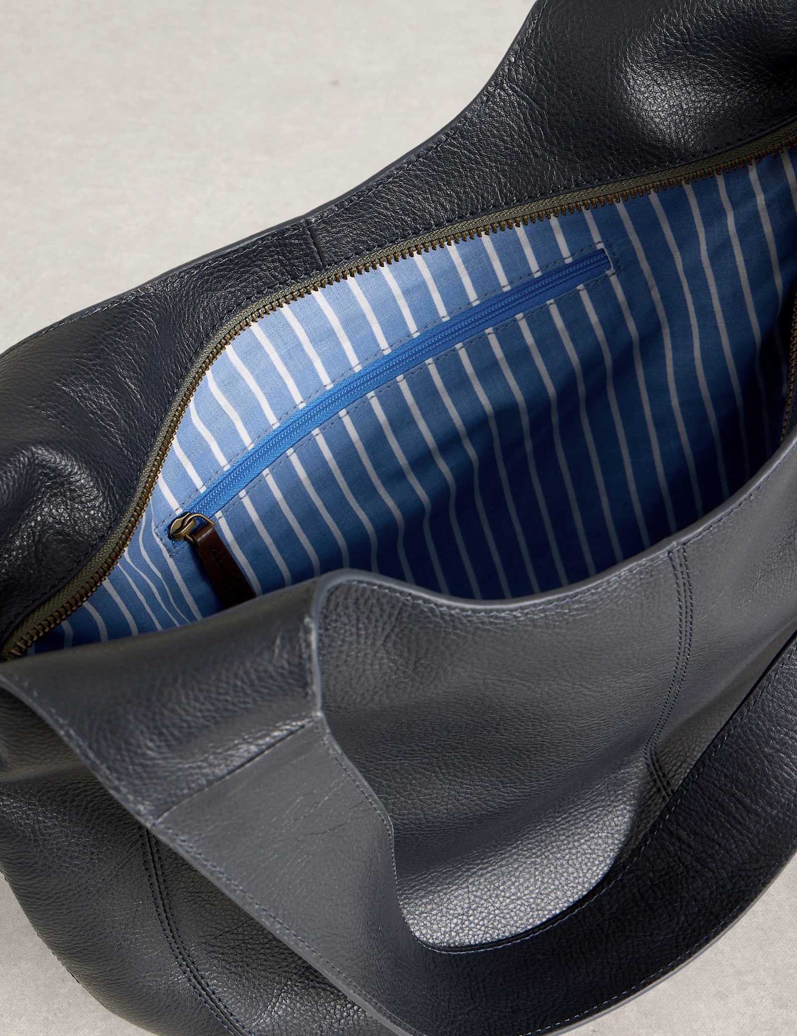 Leather Shoulder Bag - image 4