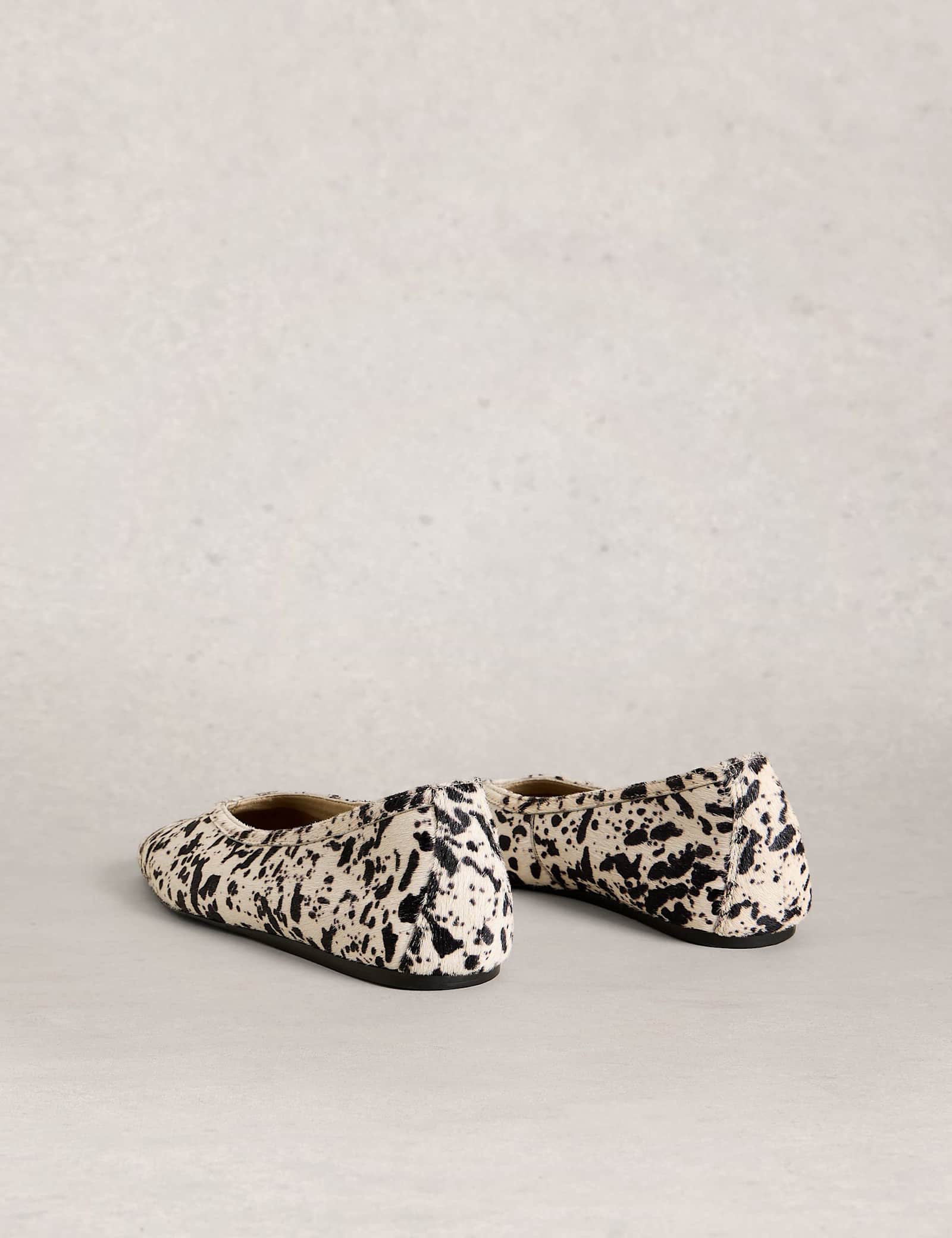 Leopard Print Slip On Flat Ballet Pumps - image 3