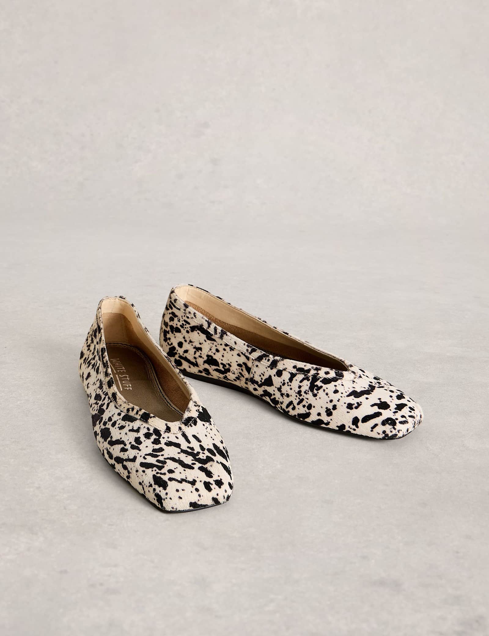 Leopard Print Slip On Flat Ballet Pumps - image 2