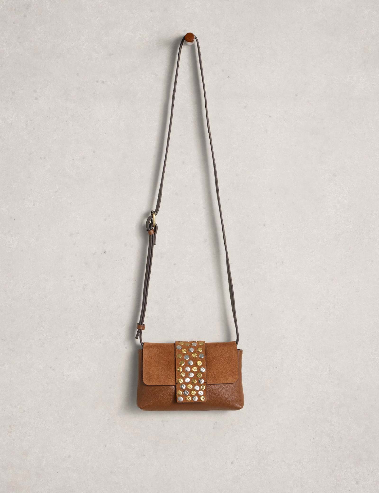 Leather Mini Cross Body Bag - image 4