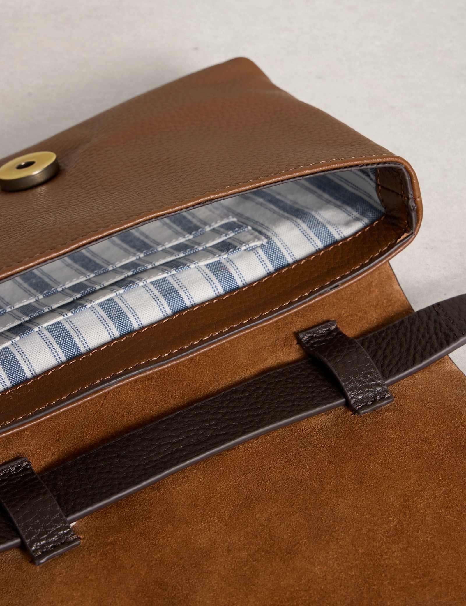 Leather Mini Cross Body Bag - image 3