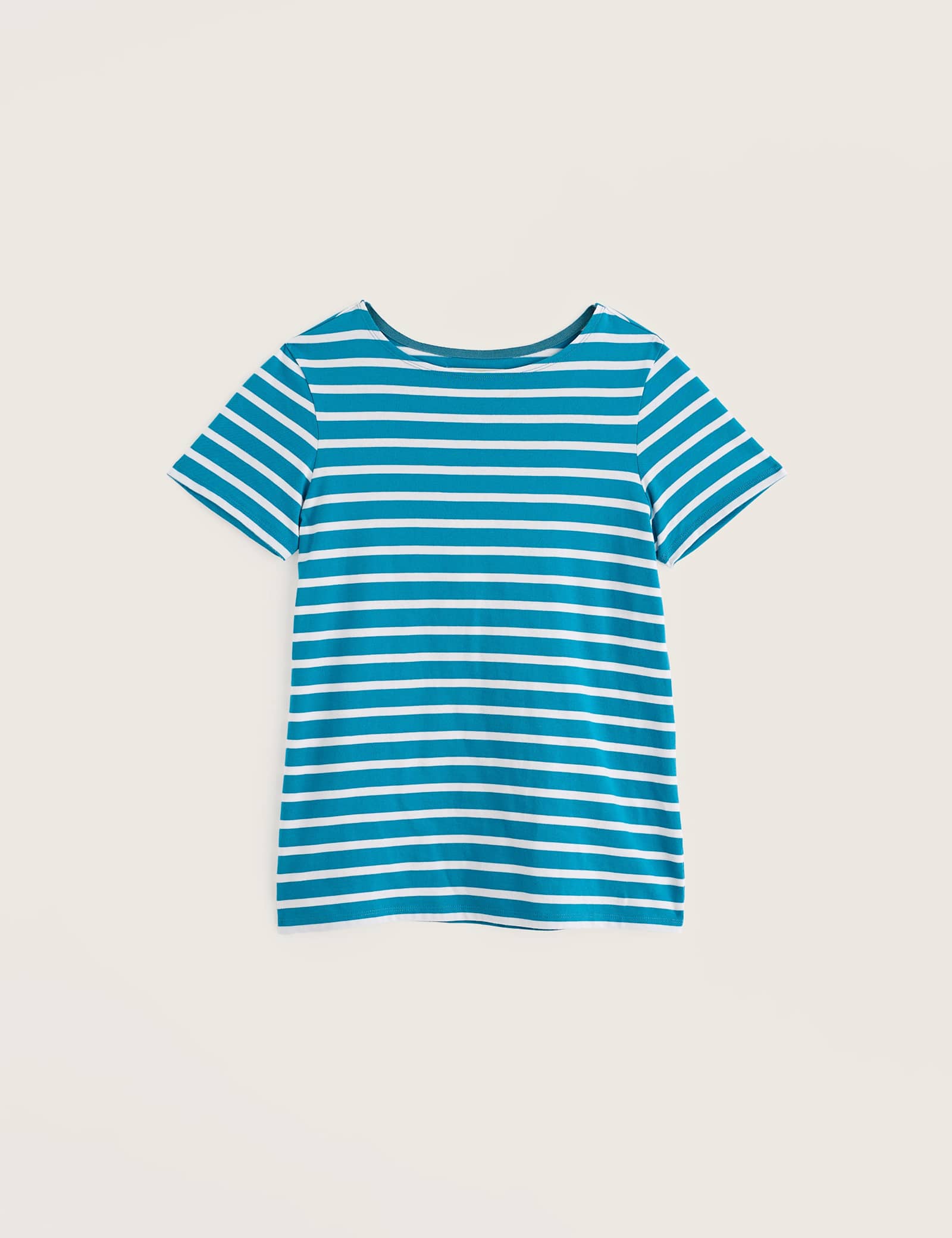Pure Cotton Striped T-Shirt - image 1