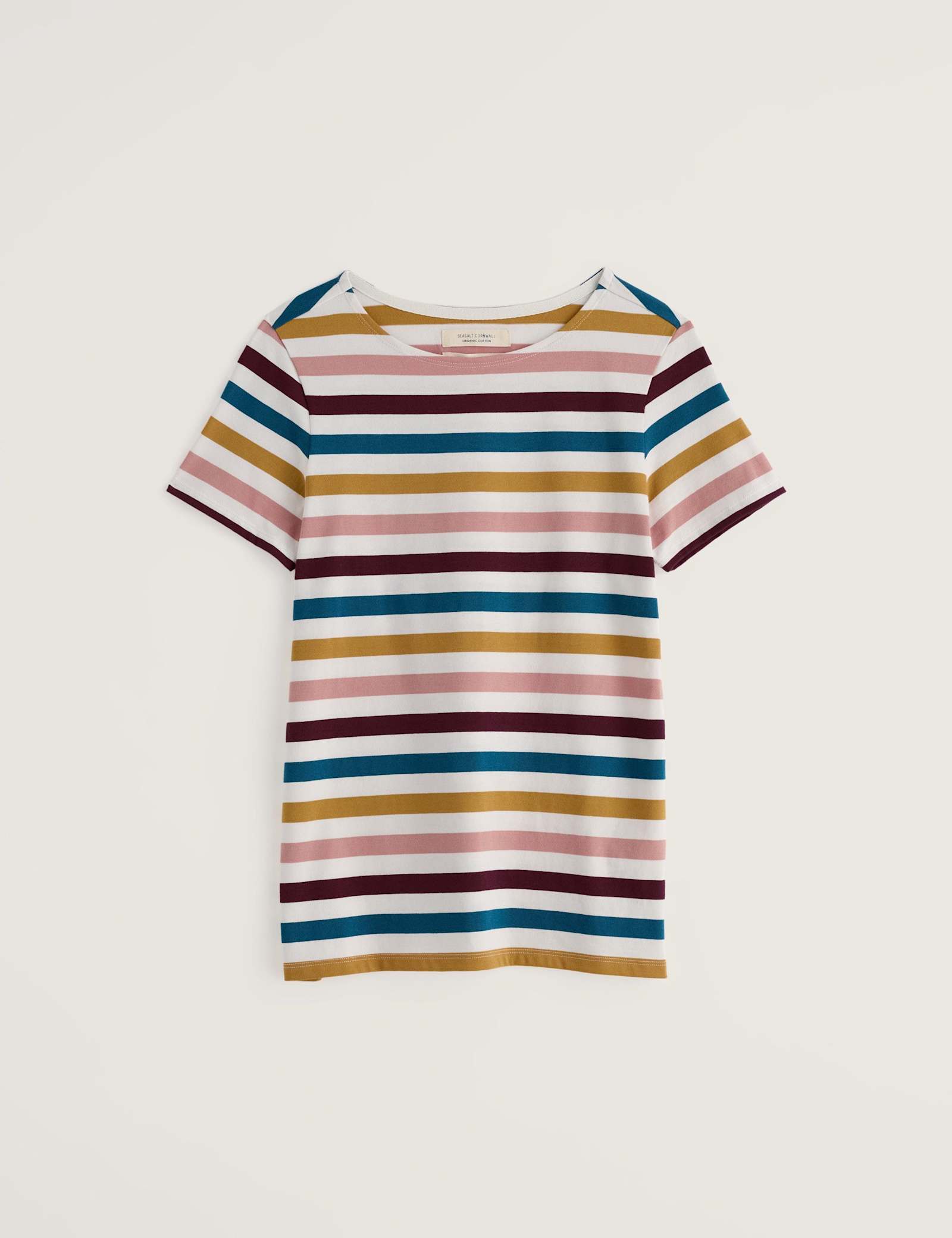 Pure Cotton Striped T-Shirt - image 1
