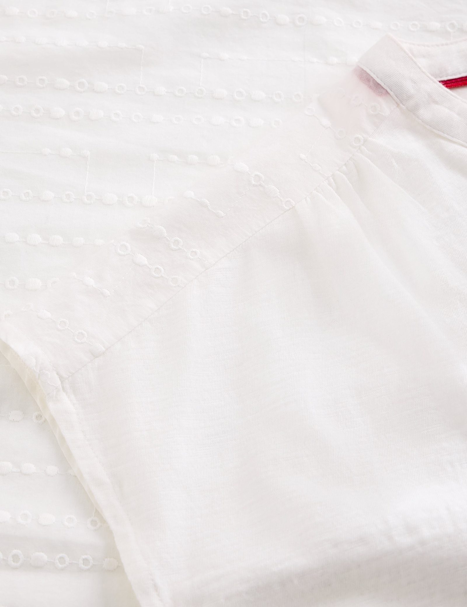 Pure Cotton Broderie T-Shirt - image 3