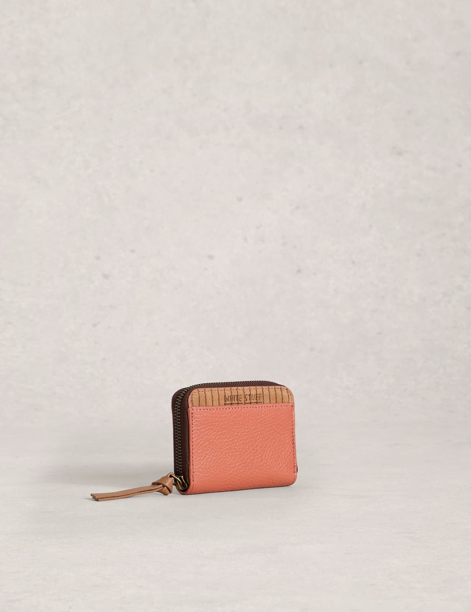 Leather Zip Around Purse - image 4