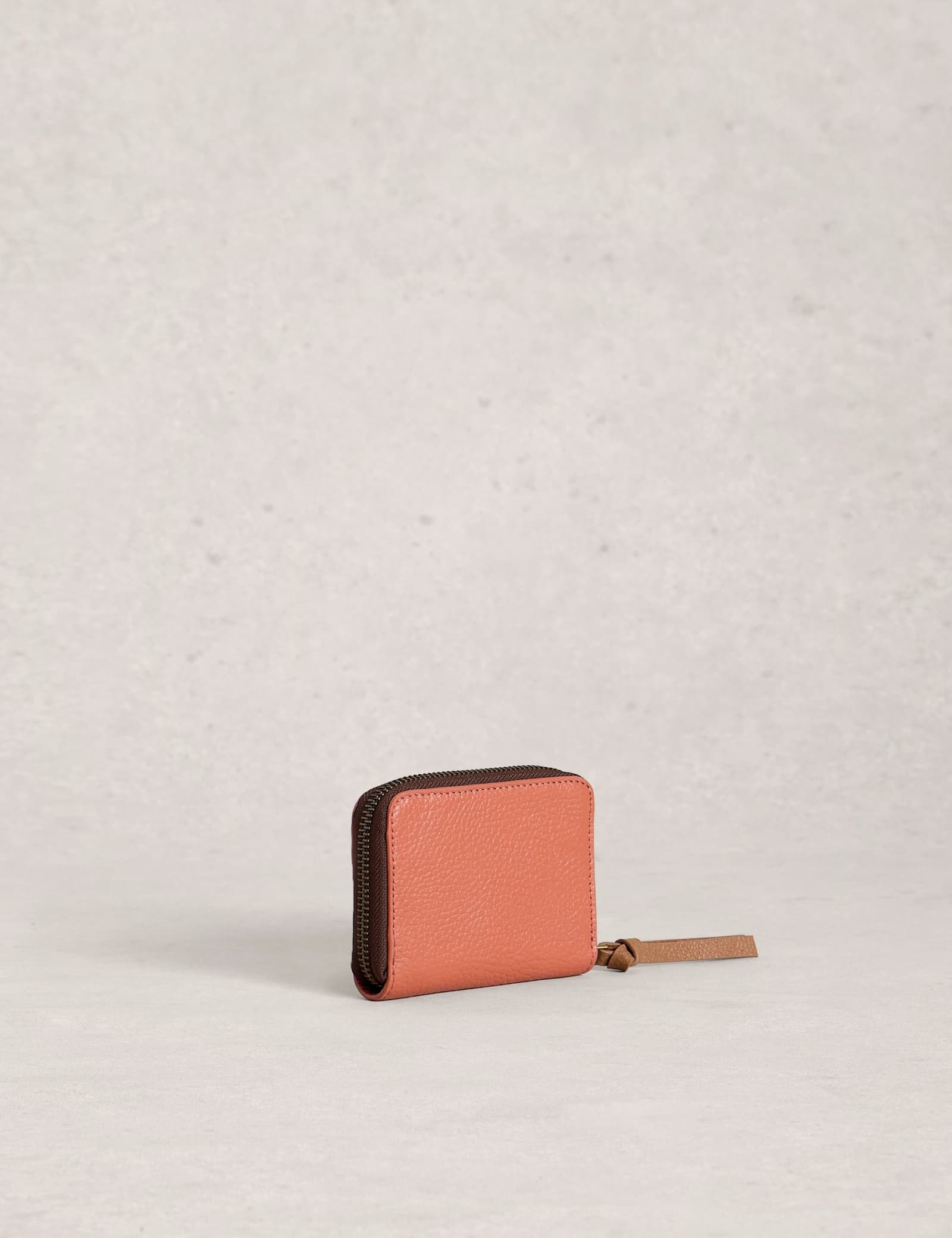 Leather Zip Around Purse - image 3