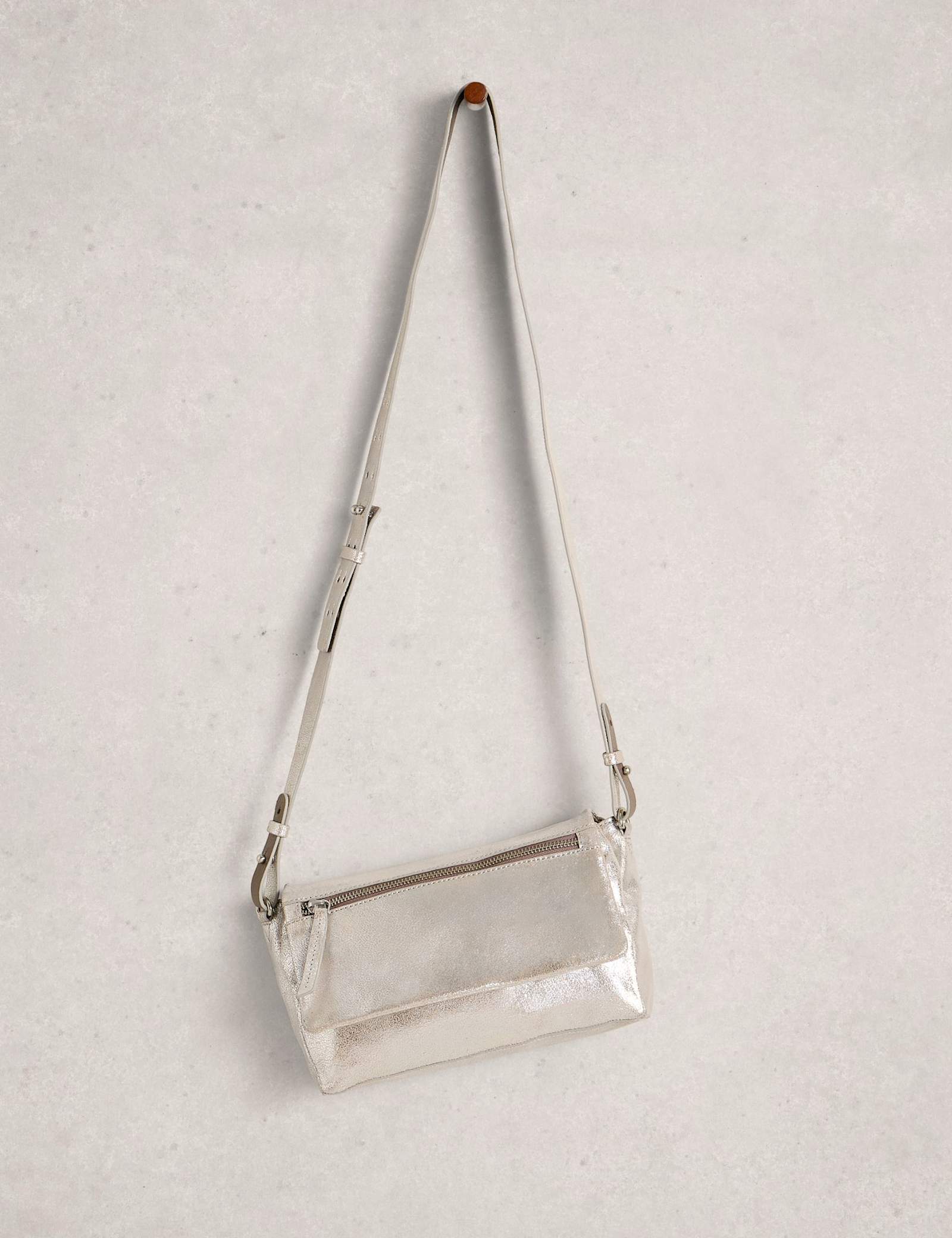 Leather Cross Body Bag - image 5