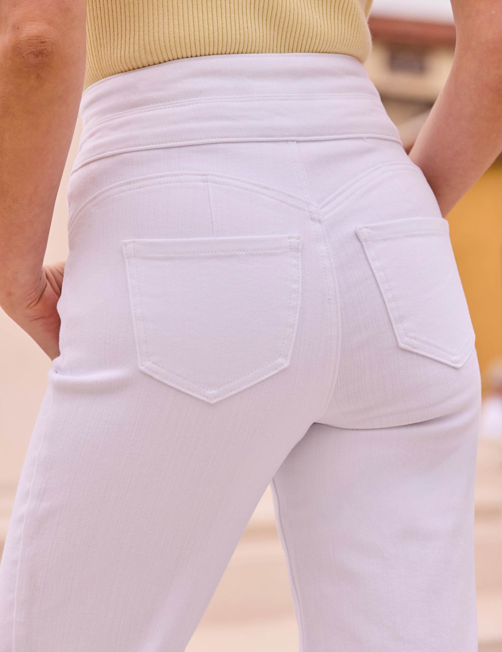 Contour Waist Straight Leg Jeans - image 2