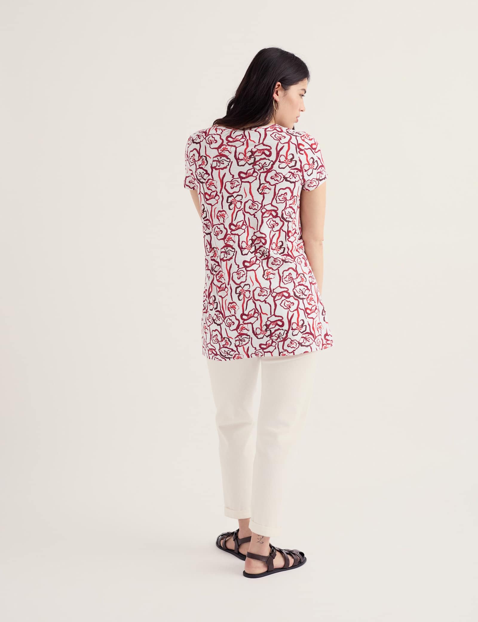 Pure Cotton Floral Tunic - image 3